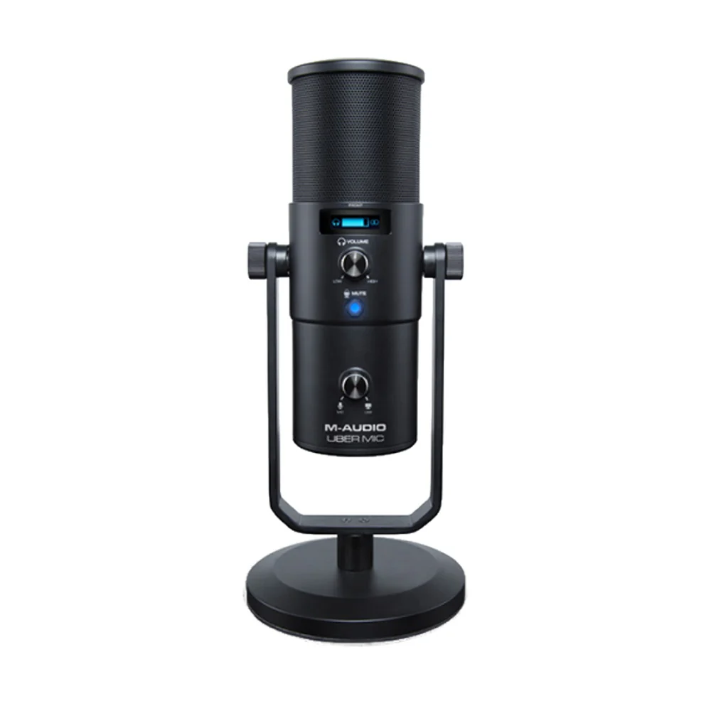M-Audio Ubermic USB Connected Microphone with Built-In Headphone - Image 2
