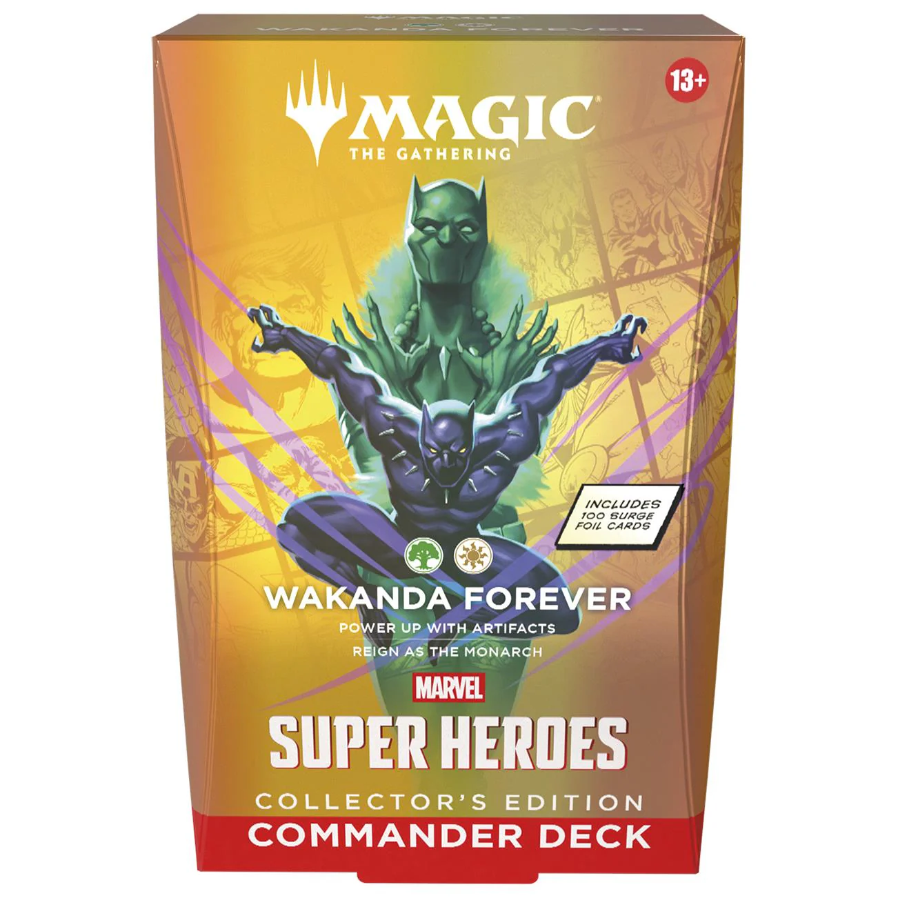 Magic The Gathering Trading Card Game - Marvel Super Heroes - Commander Deck Collector's Edition (Assorted Styles) - Image 2