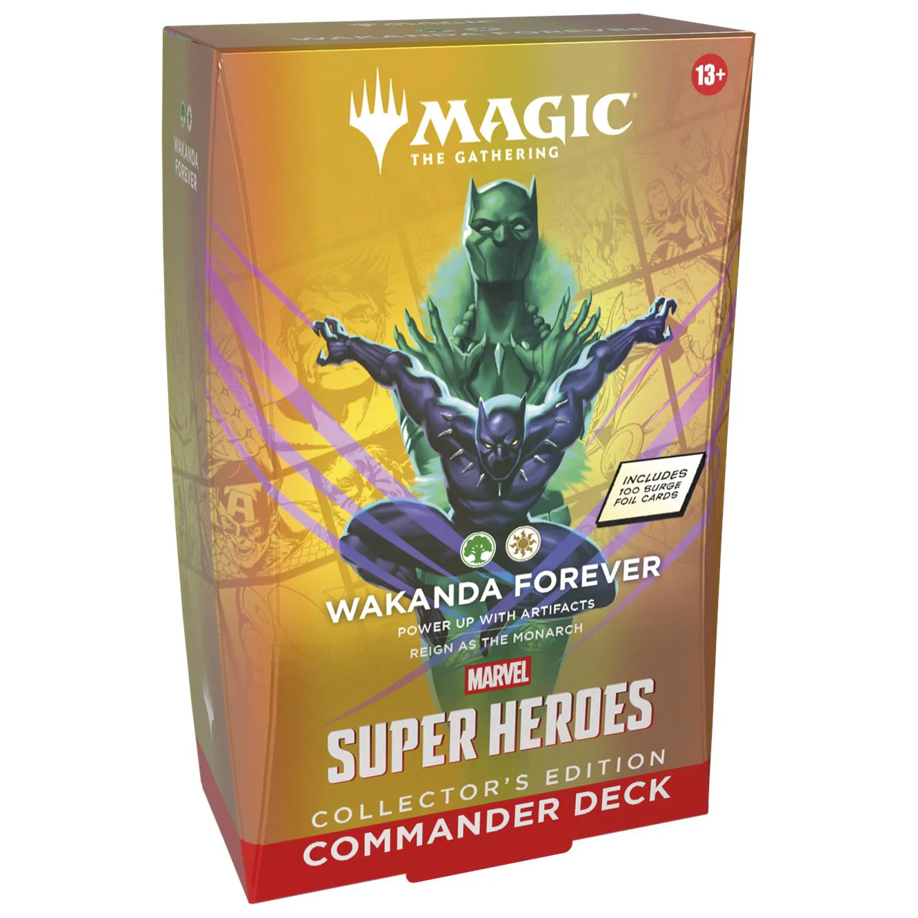 Magic The Gathering Trading Card Game - Marvel Super Heroes - Commander Deck Collector's Edition (Assorted Styles) - Image 6