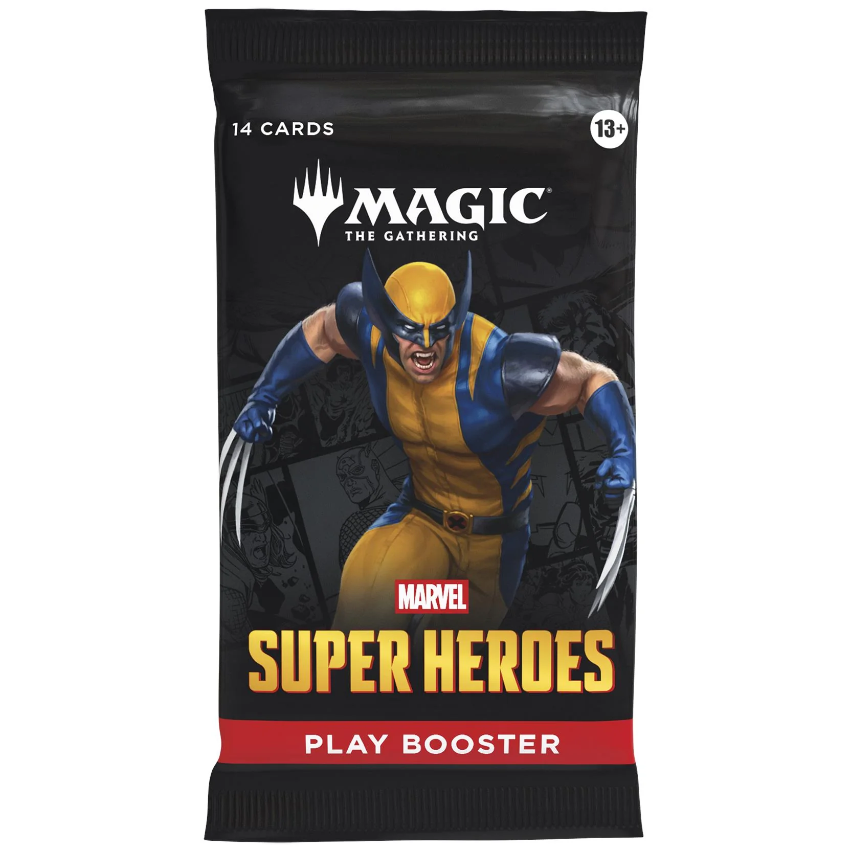 Magic The Gathering Trading Card Game - Marvel Super Heroes Play Booster - Image 2