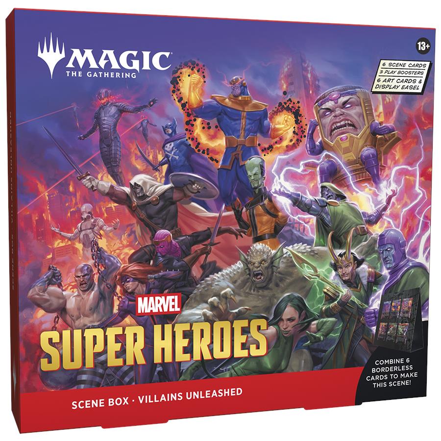 Magic The Gathering Trading Card Game - Marvel Super Heroes Scene Box (Assorted Styles) - Image 4