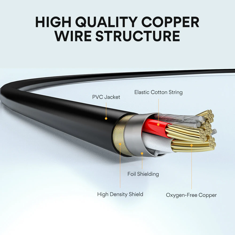 MAONO XLR Microphone Cable Premium XLR Patch Cable 180cm/6FT - Image 4