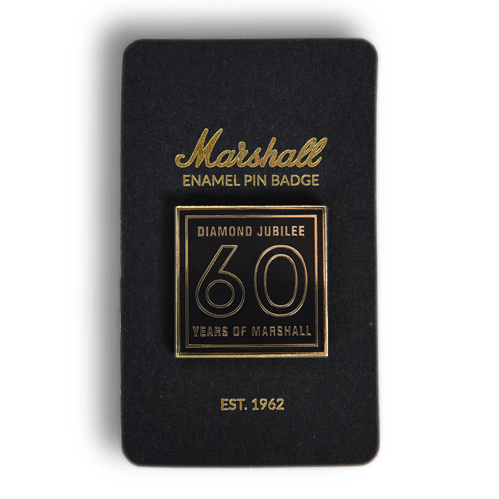 Marshall 60th Anniversary Enamel Pin - Image 3