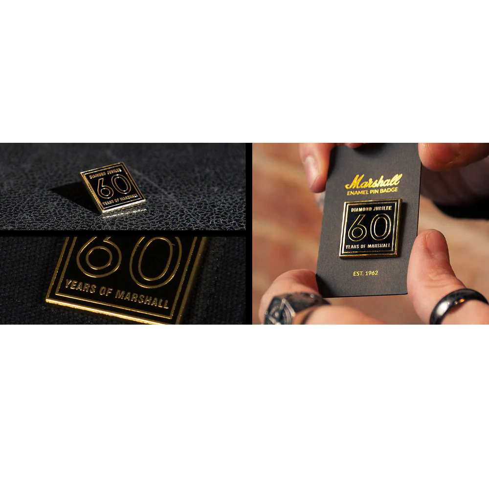 Marshall 60th Anniversary Enamel Pin - Image 4