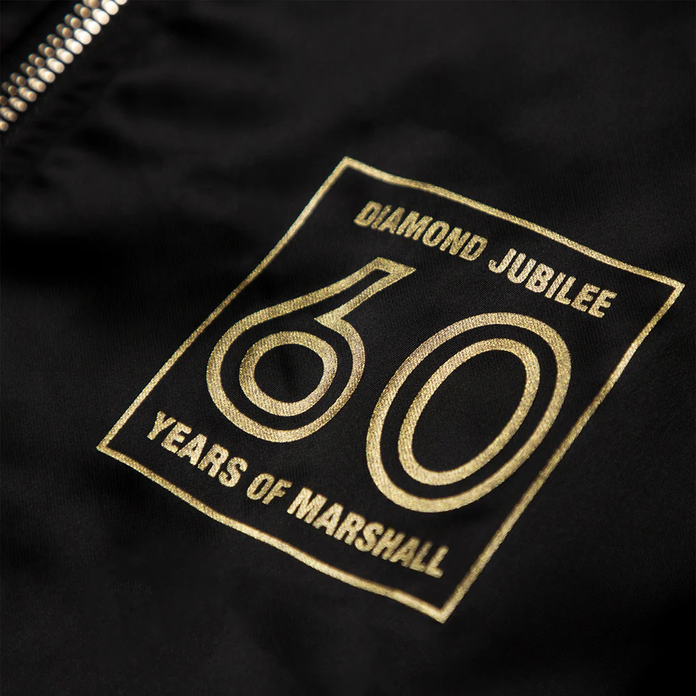 Marshall 60th Anniversary Satin Bomber Jacket (X Large) - Image 8