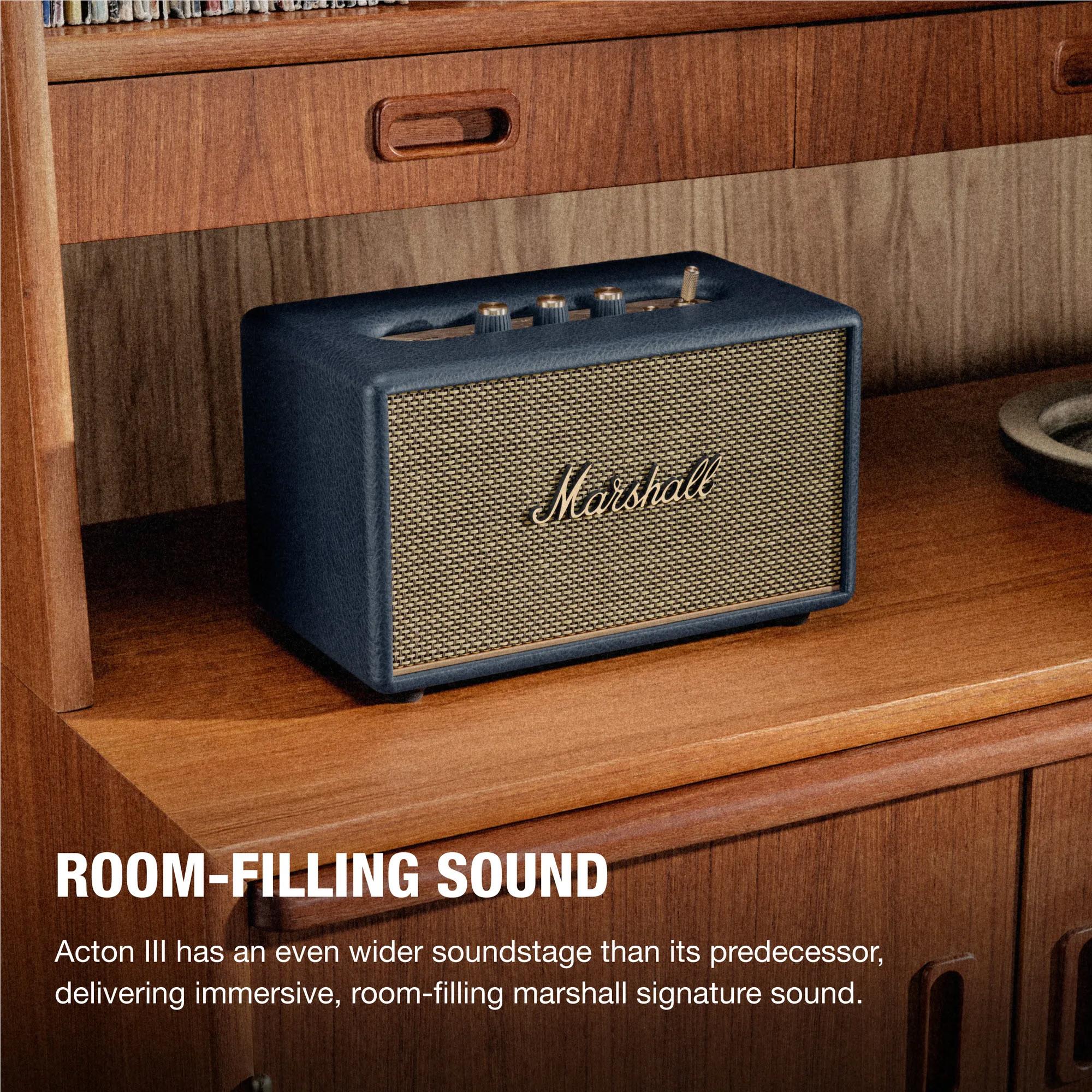 Marshall Acton III Wireless Bluetooth Home Speaker (Midnight Blue) - Image 3