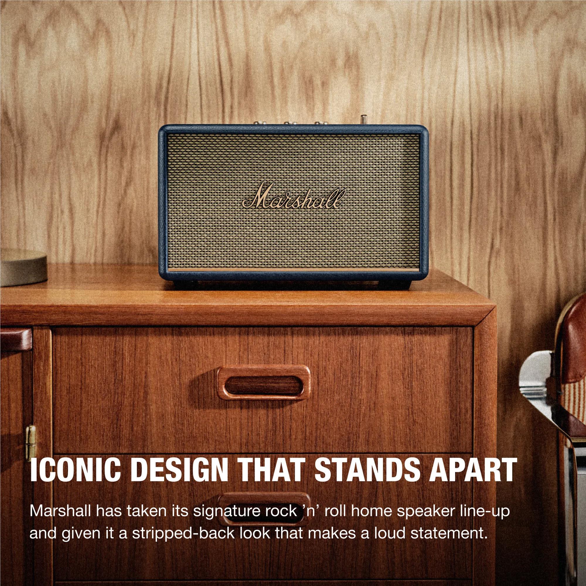 Marshall Acton III Wireless Bluetooth Home Speaker (Midnight Blue) - Image 5
