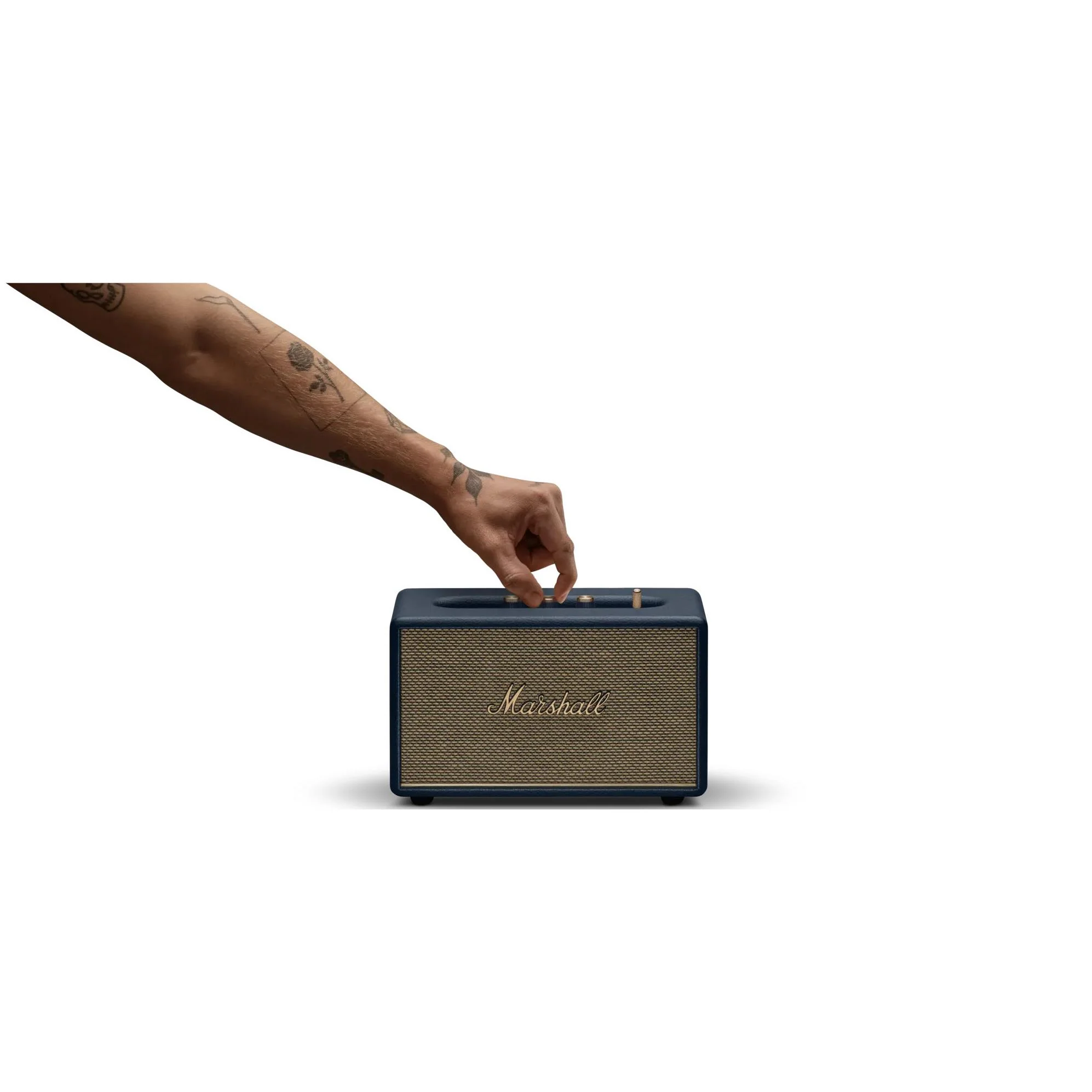Marshall Acton III Wireless Bluetooth Home Speaker (Midnight Blue) - Image 9