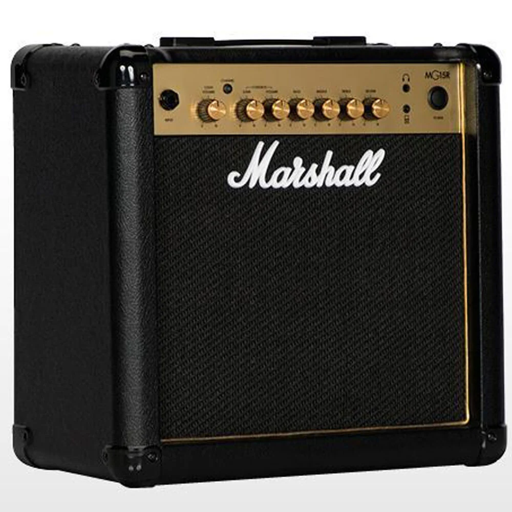 Marshall MG15GR 2-Channel 37.5cm Amplifier 15W Amp Speaker with Reverb for Guitar - Image 2