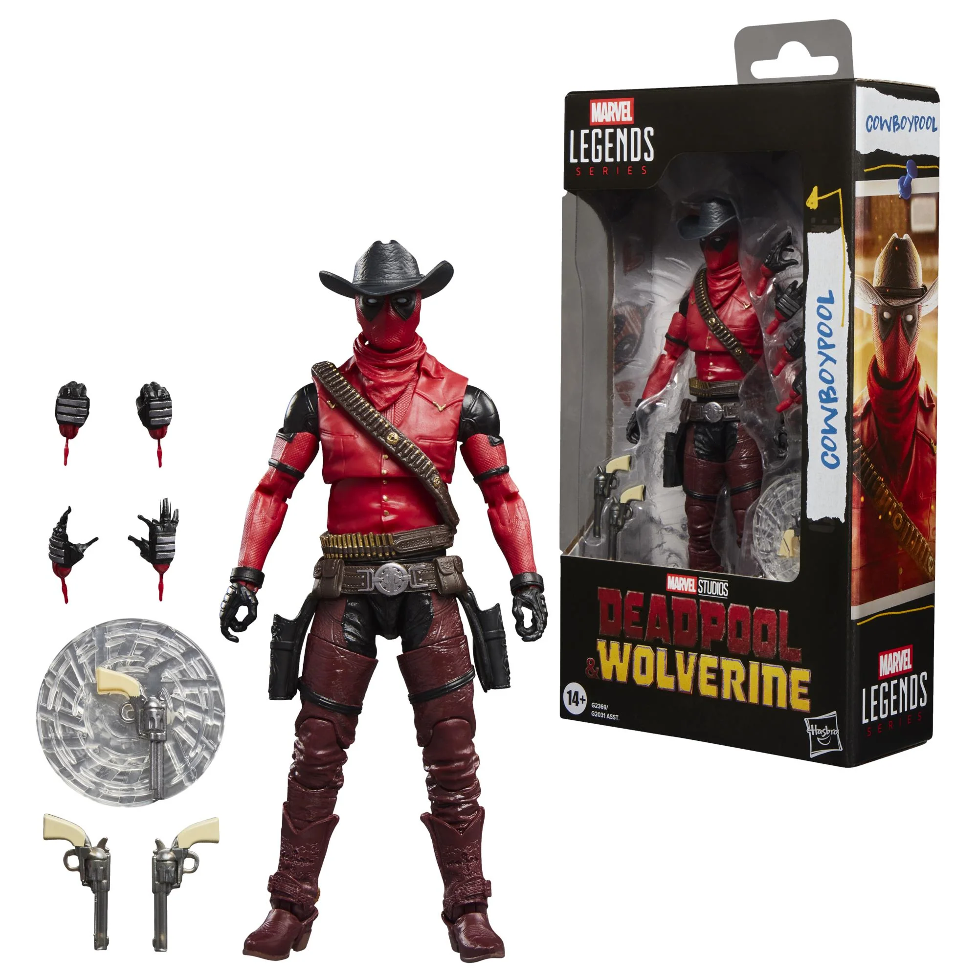 Marvel - Legends Series: Deadpool & Wolverine - Cowboy Figure - Image 3