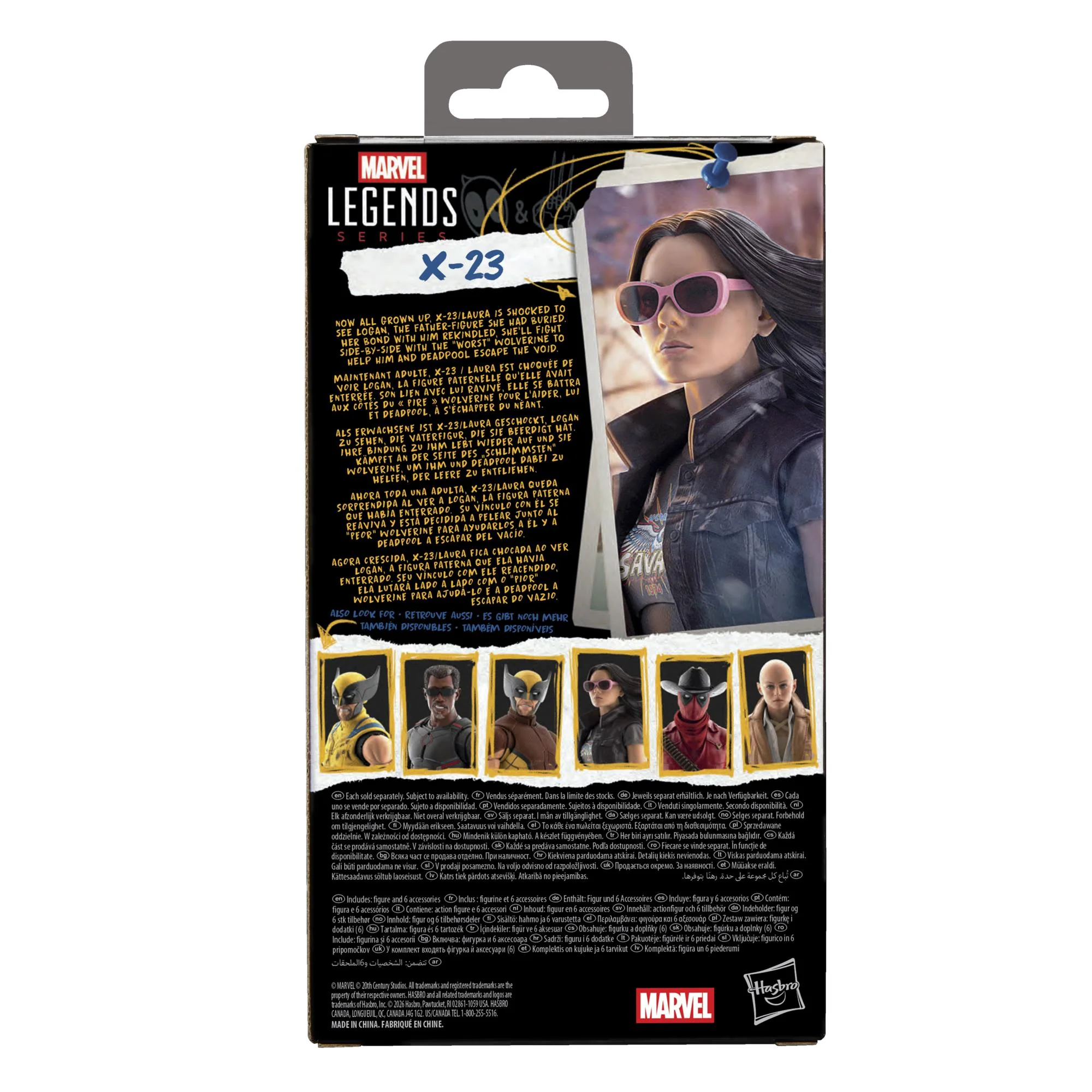 Marvel - Legends Series: Deadpool & Wolverine X-23 Figure - Image 8