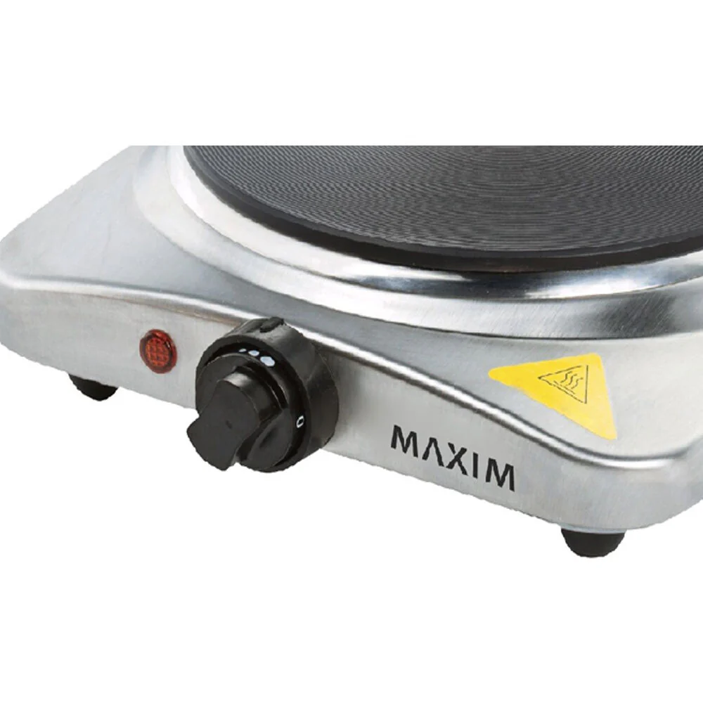 Maxim Kitchenpro Portable Hotplate Single Electric Cast Iron Cooking Stove 1500w - Image 3