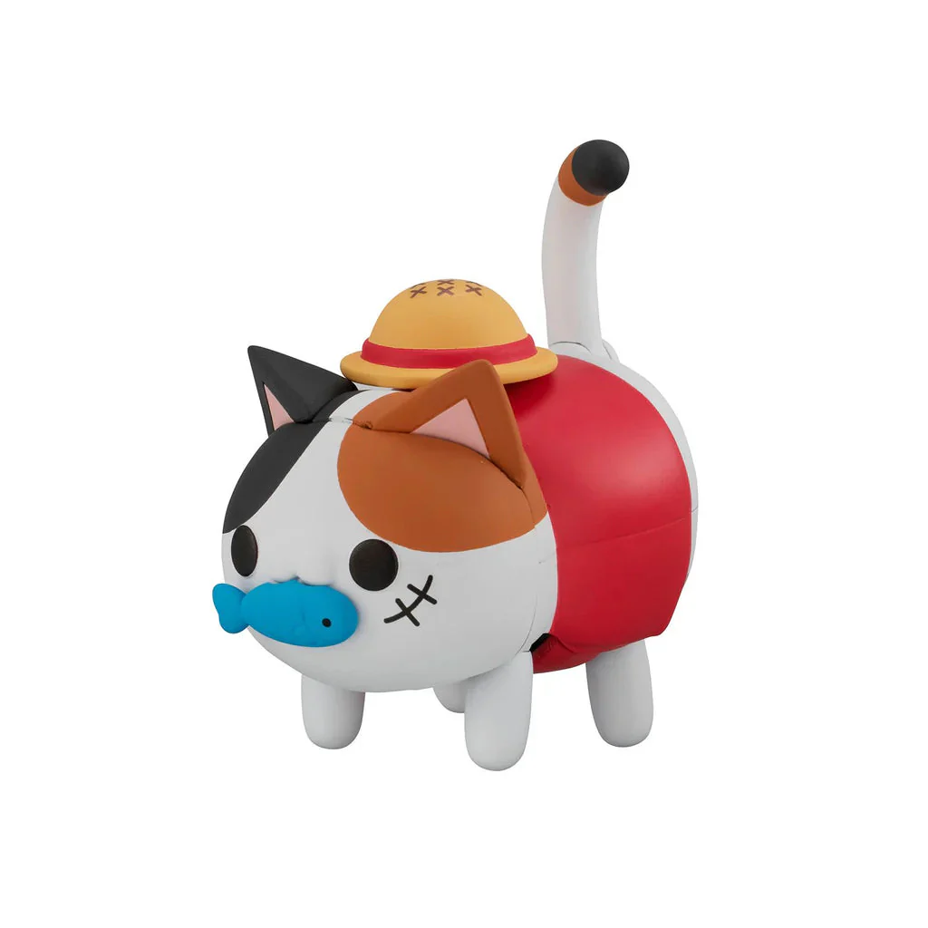 Mega Cat Project One Piece Tokotoko Nyan Piece Nyan! Monkey D. Luffy - Image 3
