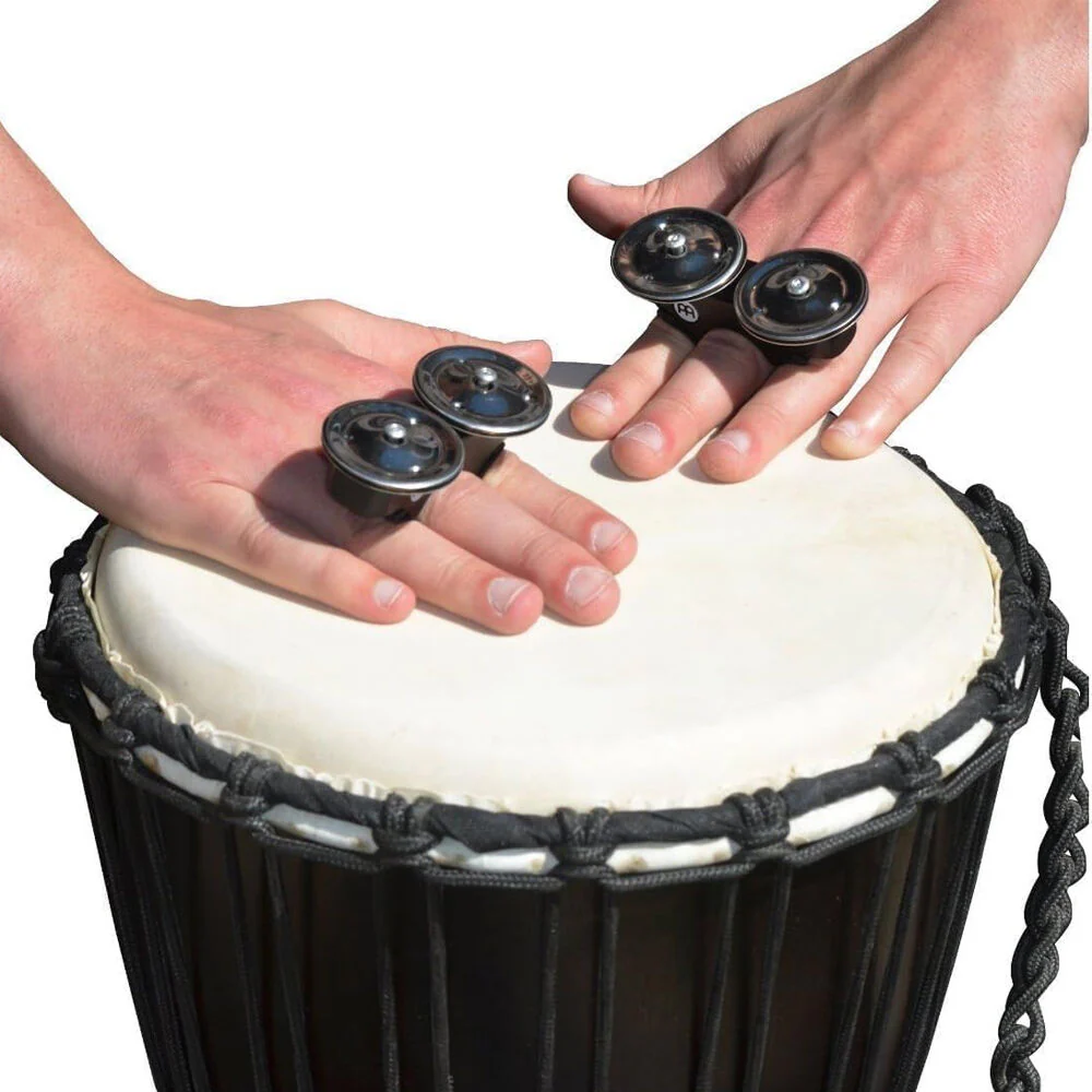 Meinl Percussion Finger Jingles/Shaker - Black - Image 2