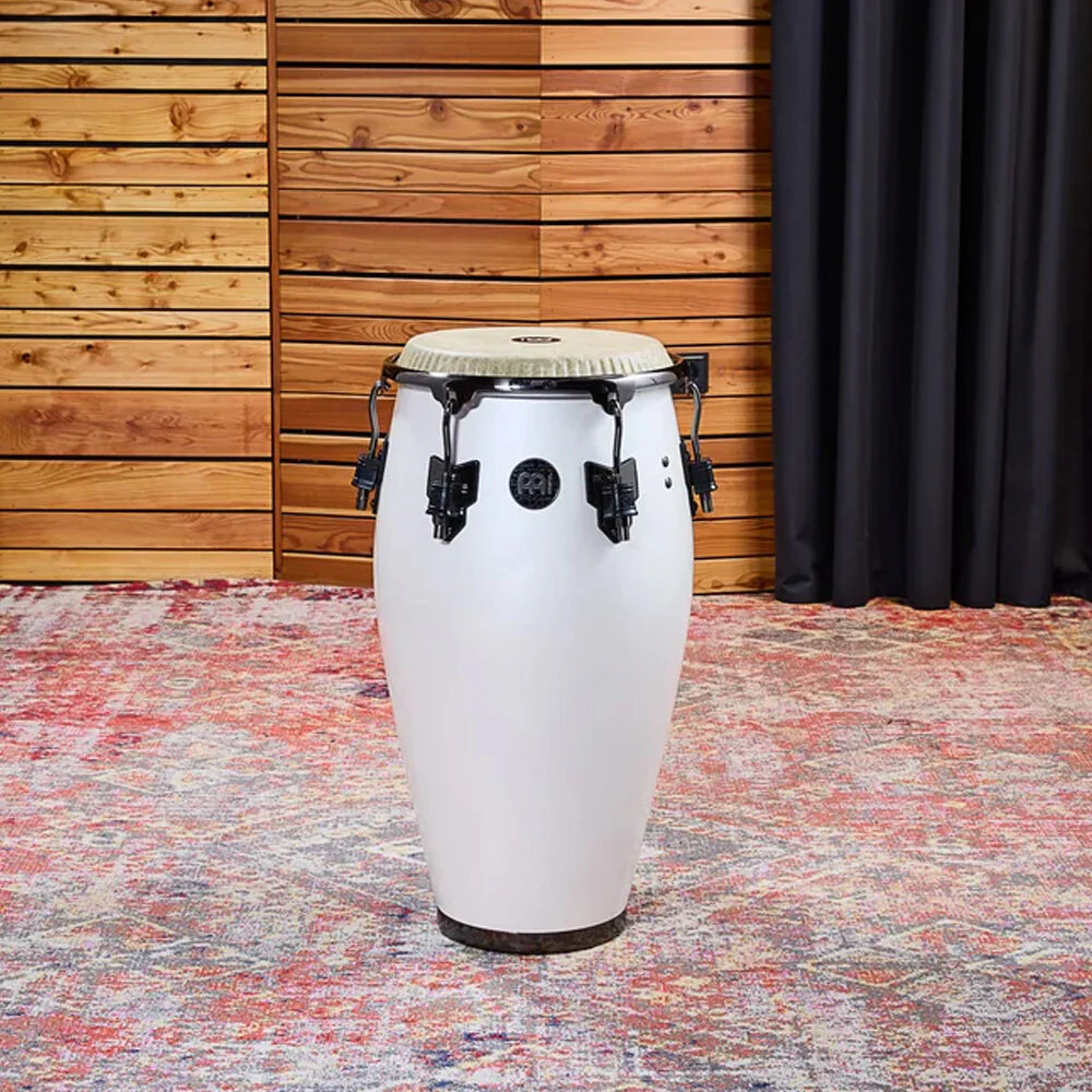 Meinl Robert Serrano Signature Oak Quinto 11 Inch Percussion Drum Pure White - Image 2