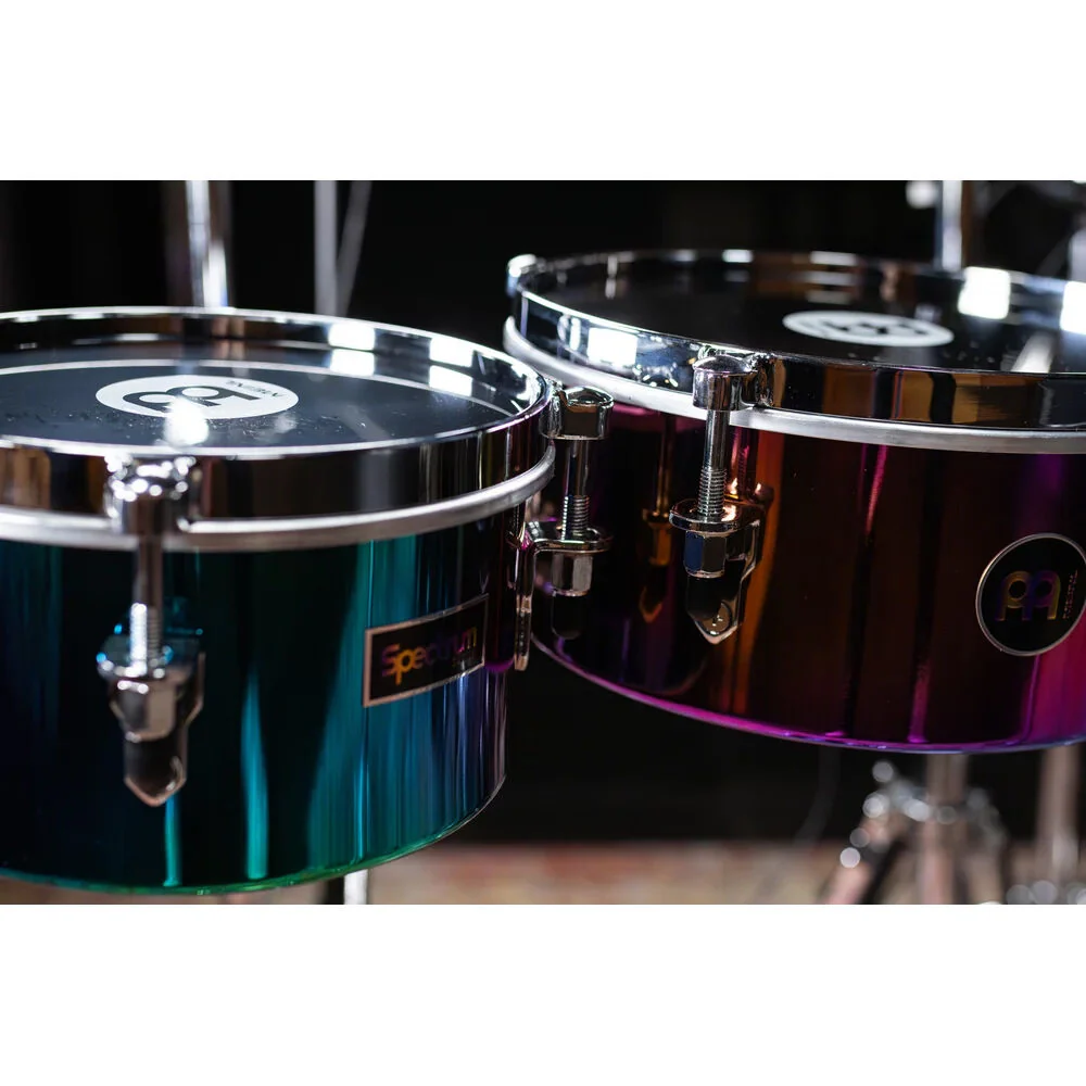 Meinl Timbales Spectrum Drummer Mini 8 & 10 Inch Musical Percussion Drum Kit - Image 3