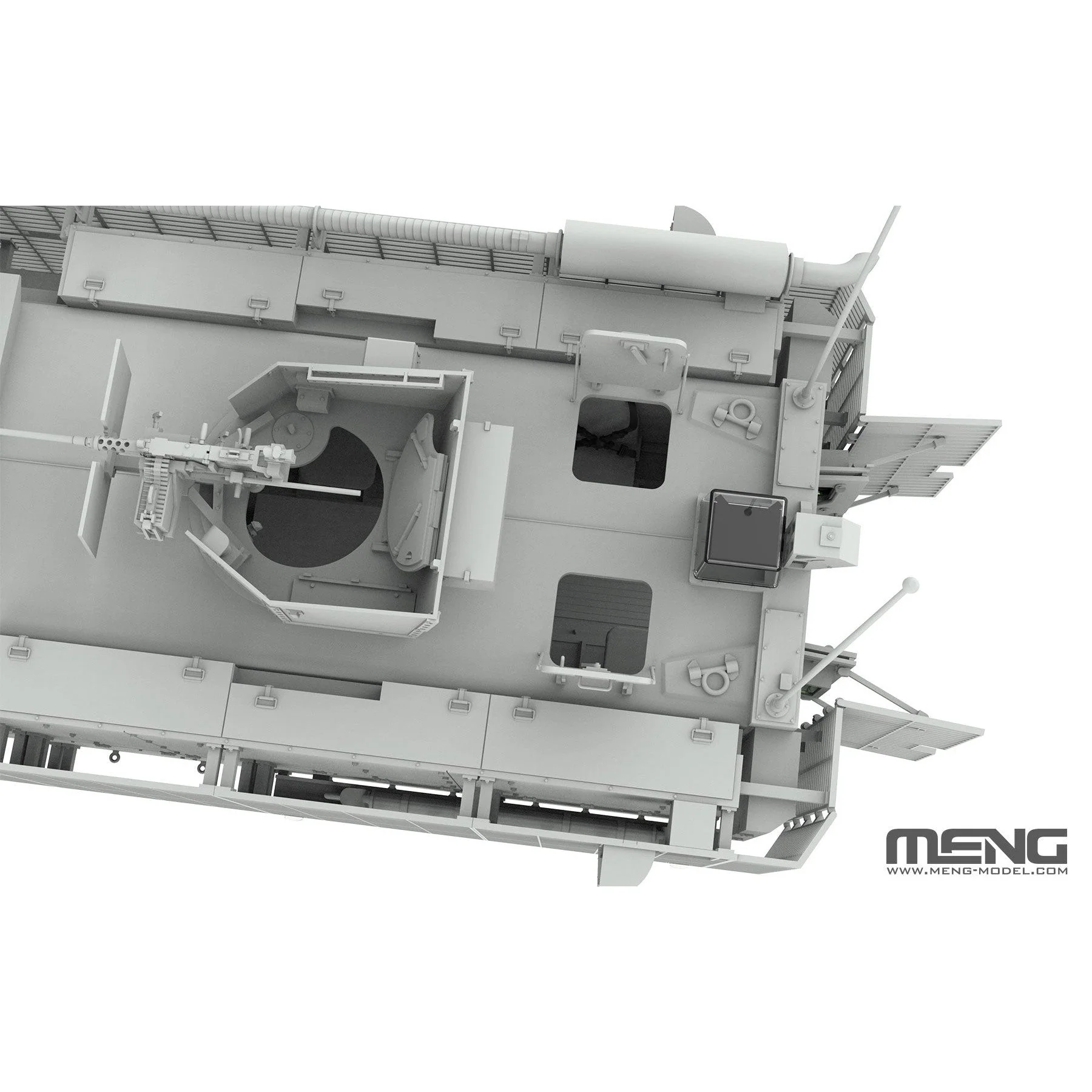 Meng 1/35 British Mastiff 2 6X6 Wheeled Protected Patrol Vehicle - Image 4