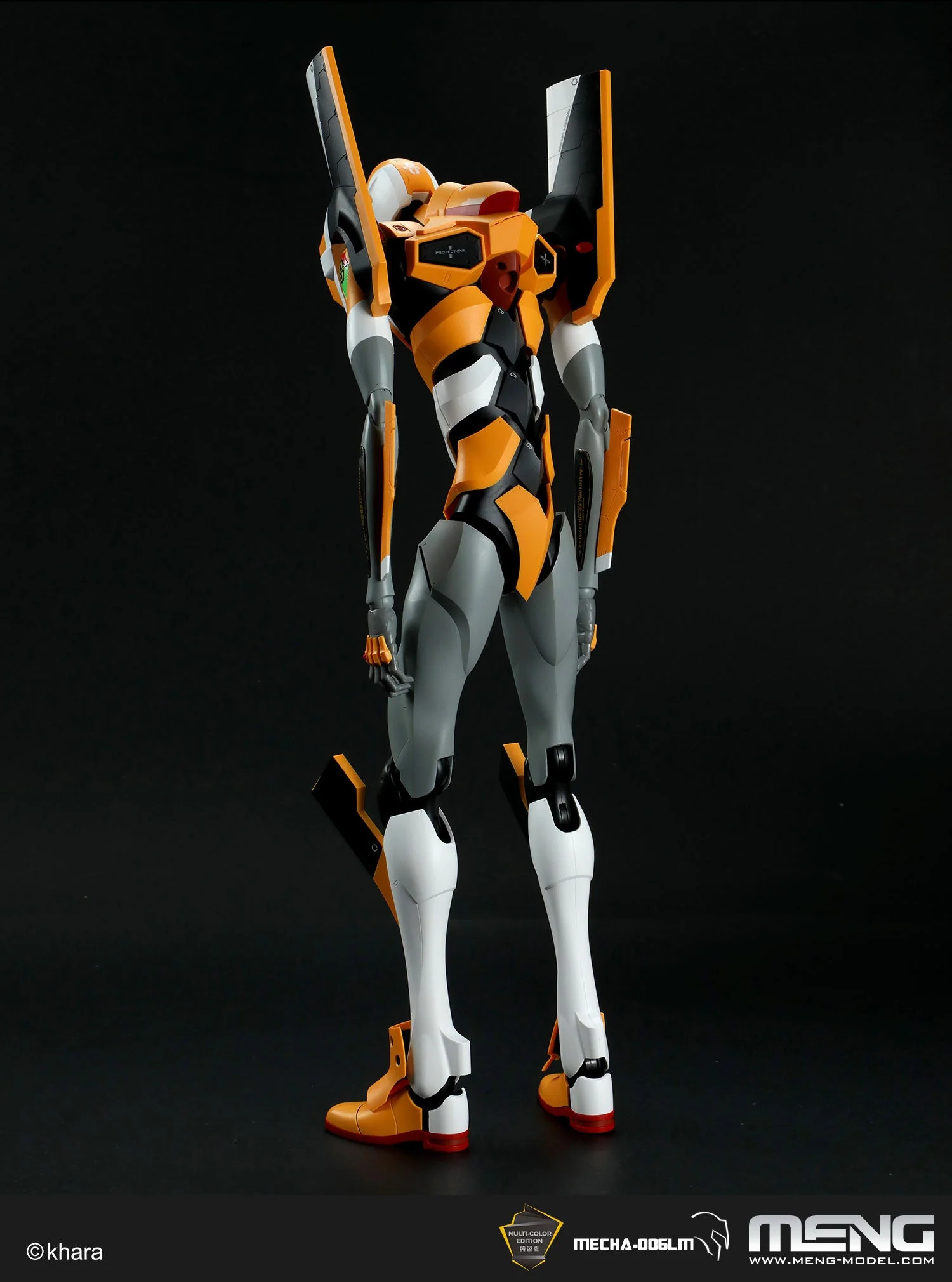 Meng Evangelion Prototype Unit-00 Multi-Coloured Edition Plastic Model Kit - Image 3