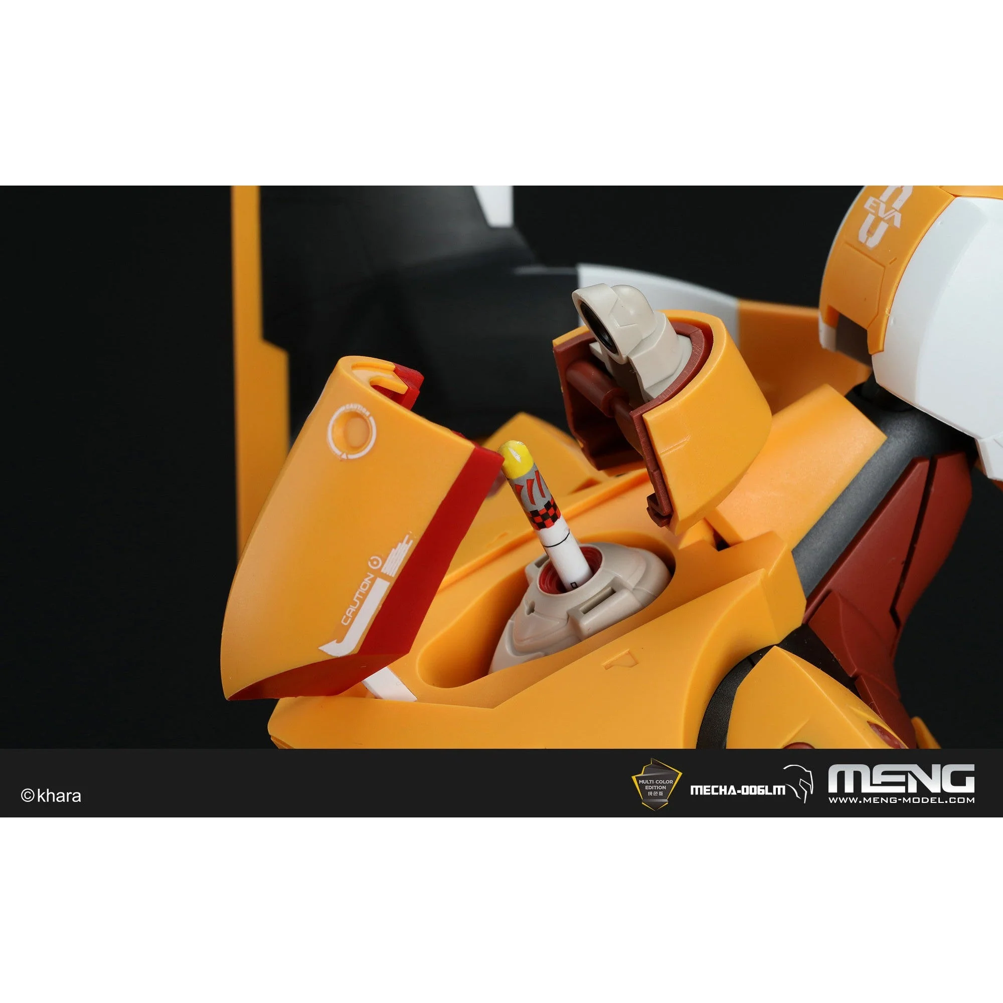 Meng Evangelion Prototype Unit-00 Multi-Coloured Edition Plastic Model Kit - Image 4