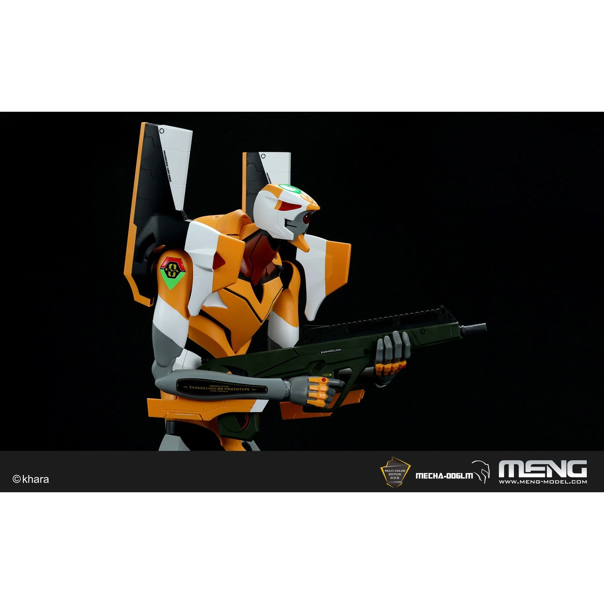 Meng Evangelion Prototype Unit-00 Multi-Coloured Edition Plastic Model Kit - Image 6