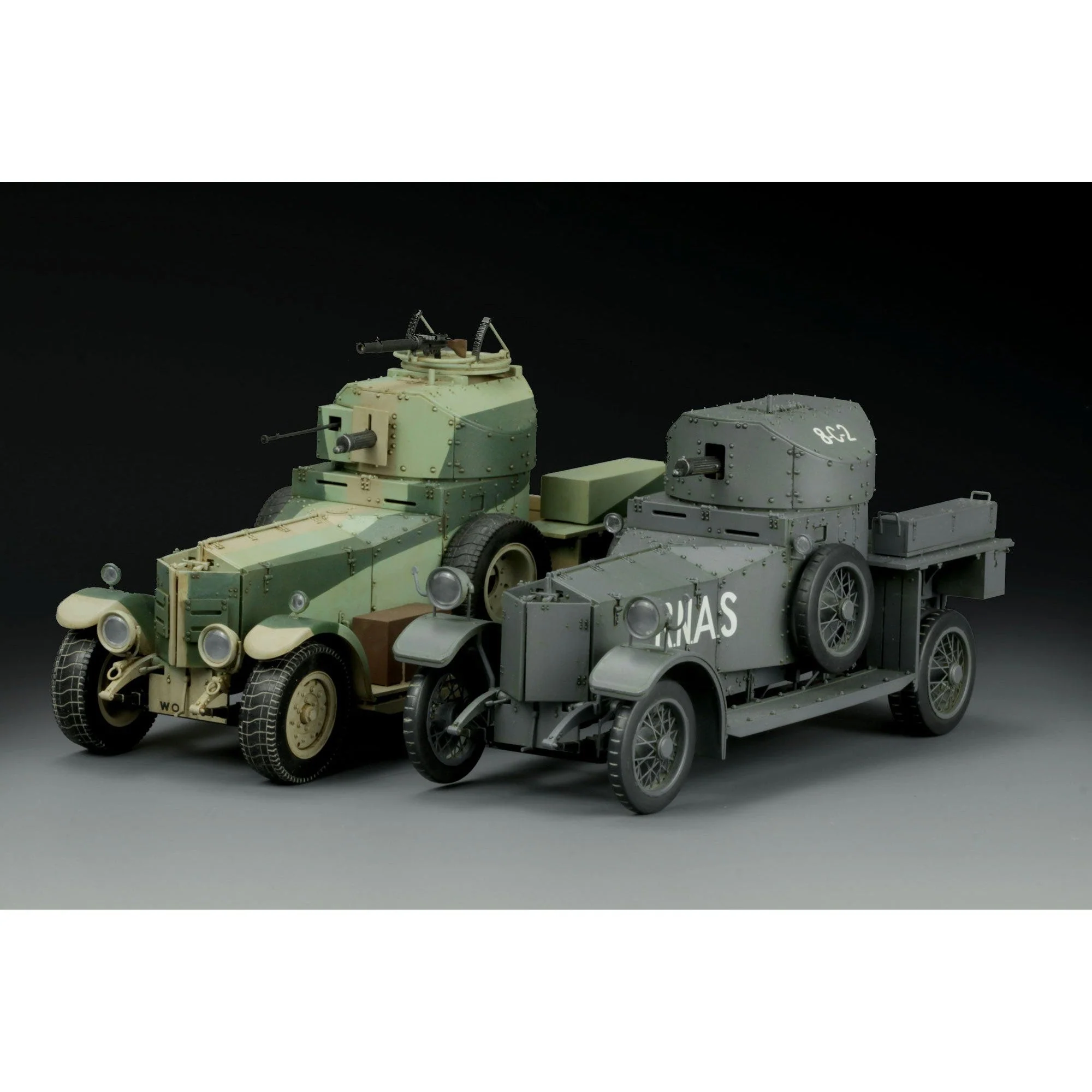 Meng Model 1/35 British RR Armored Car Pattern 1914/20 - Image 2