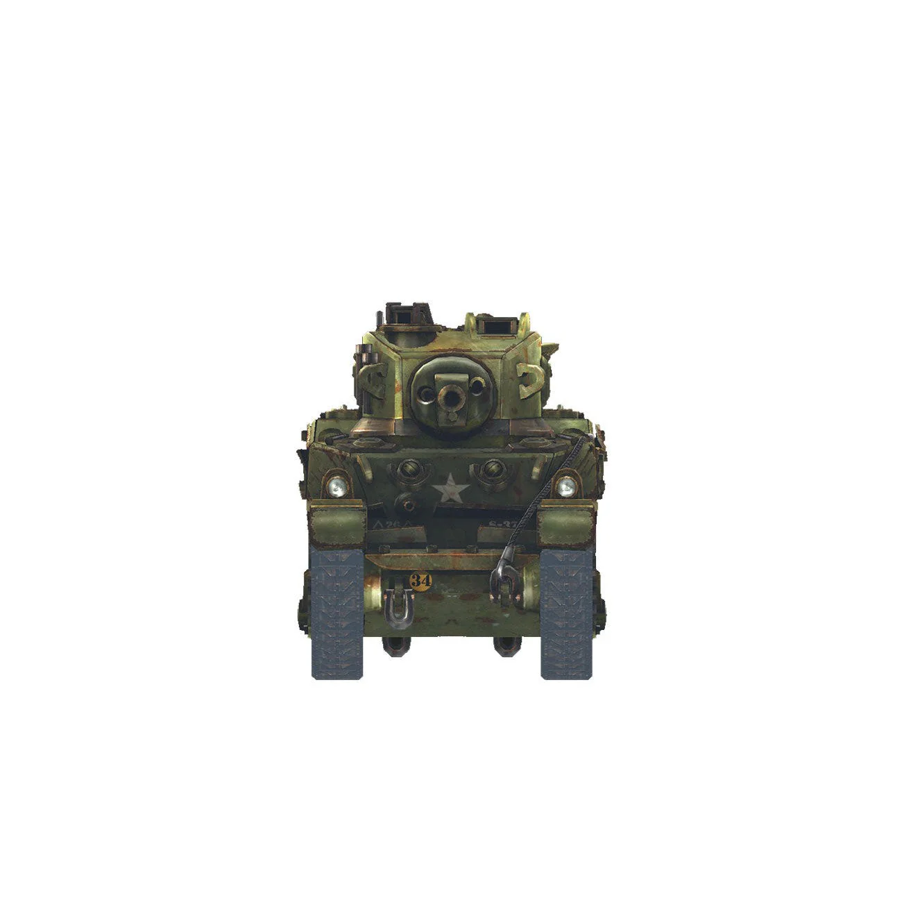 Meng U.S. Light Tank M5 Stuart (Cartoon Model) - Image 4