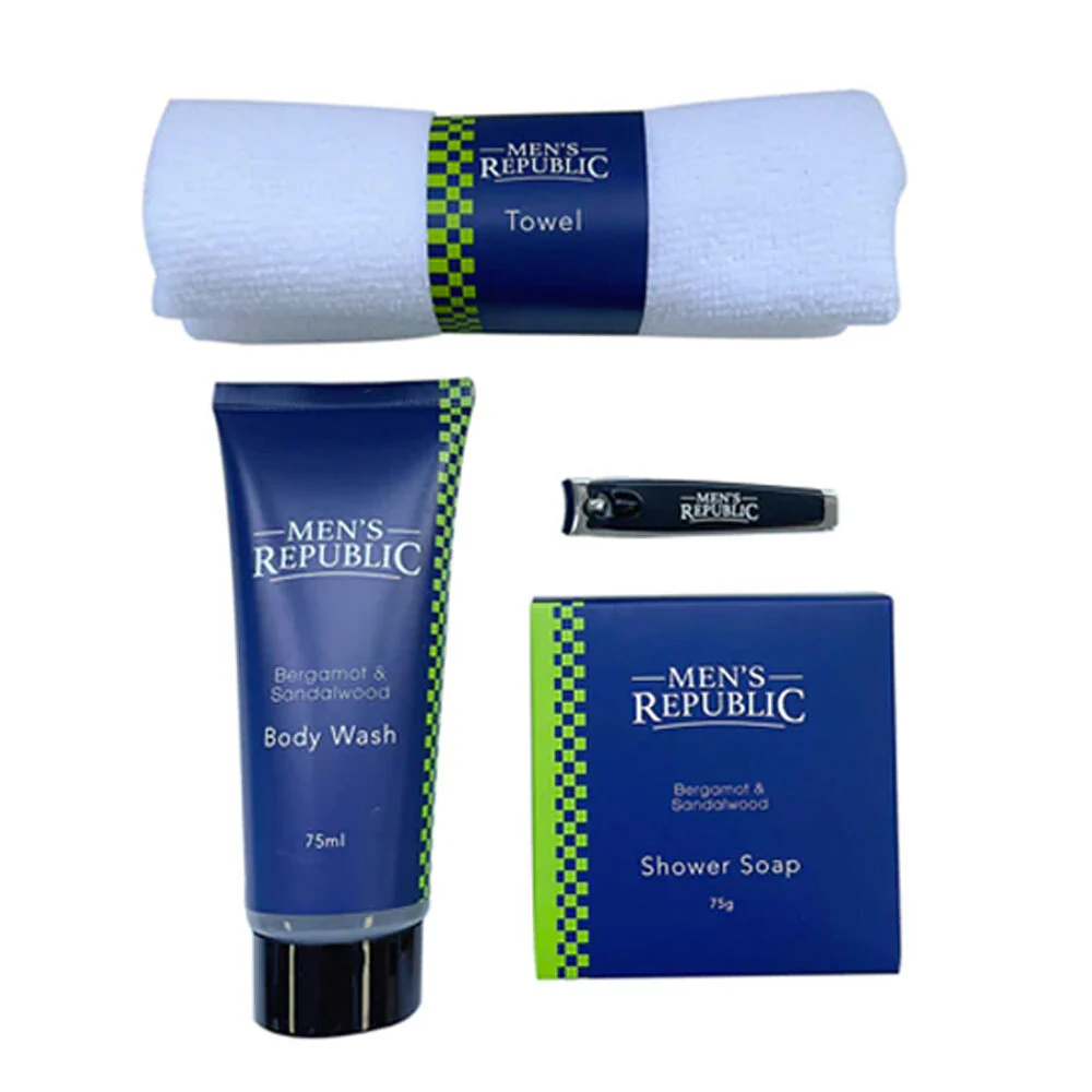 Men's Republic Grooming Kit - Body Wash with Nail Clipper Gifting Set 4pc - Image 2