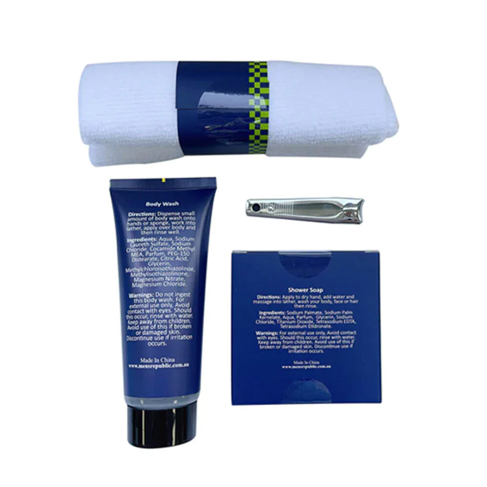 Men's Republic Grooming Kit - Body Wash with Nail Clipper Gifting Set 4pc - Image 3