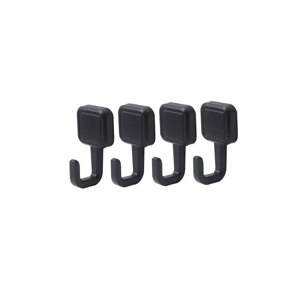 Men's Republic Magnetic BBQ Hooks for Utensil Organisation 4pc Black - Image 2