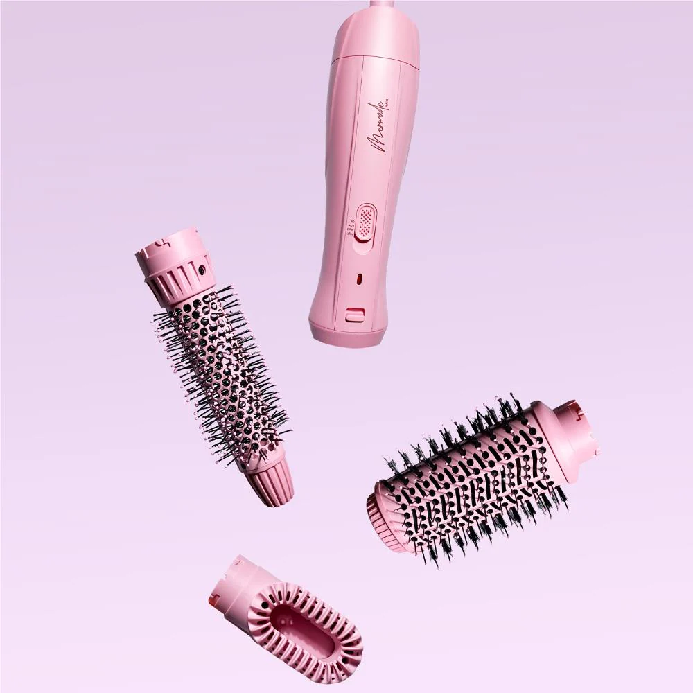 Mermade Interchangeable Blowdry Brush (Pink) - Image 5