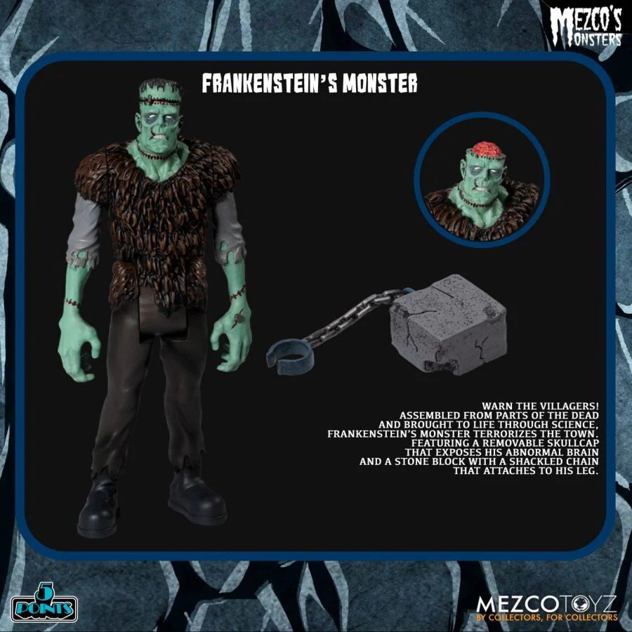 Mezco's Monsters Tower Of Fear Display Figure with Deluxe Box Set - Image 7