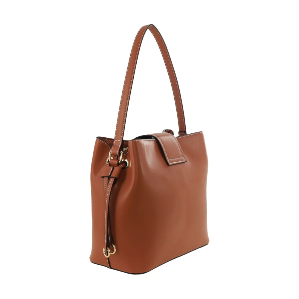 Milleni Women's Handbag Vegan Leather Fashion Stylish Mini Tote Bag (Tan) - Image 4