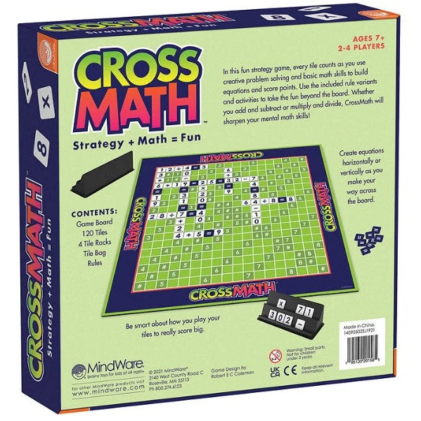 Mindware CrossMath Game - Image 2
