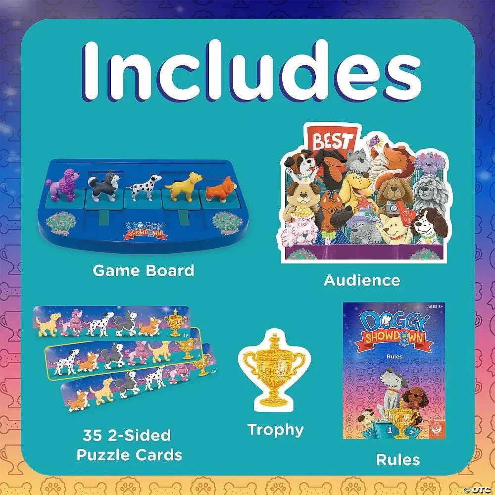 Mindware Doggy Showdown Board Game Puzzle Cards - Image 3