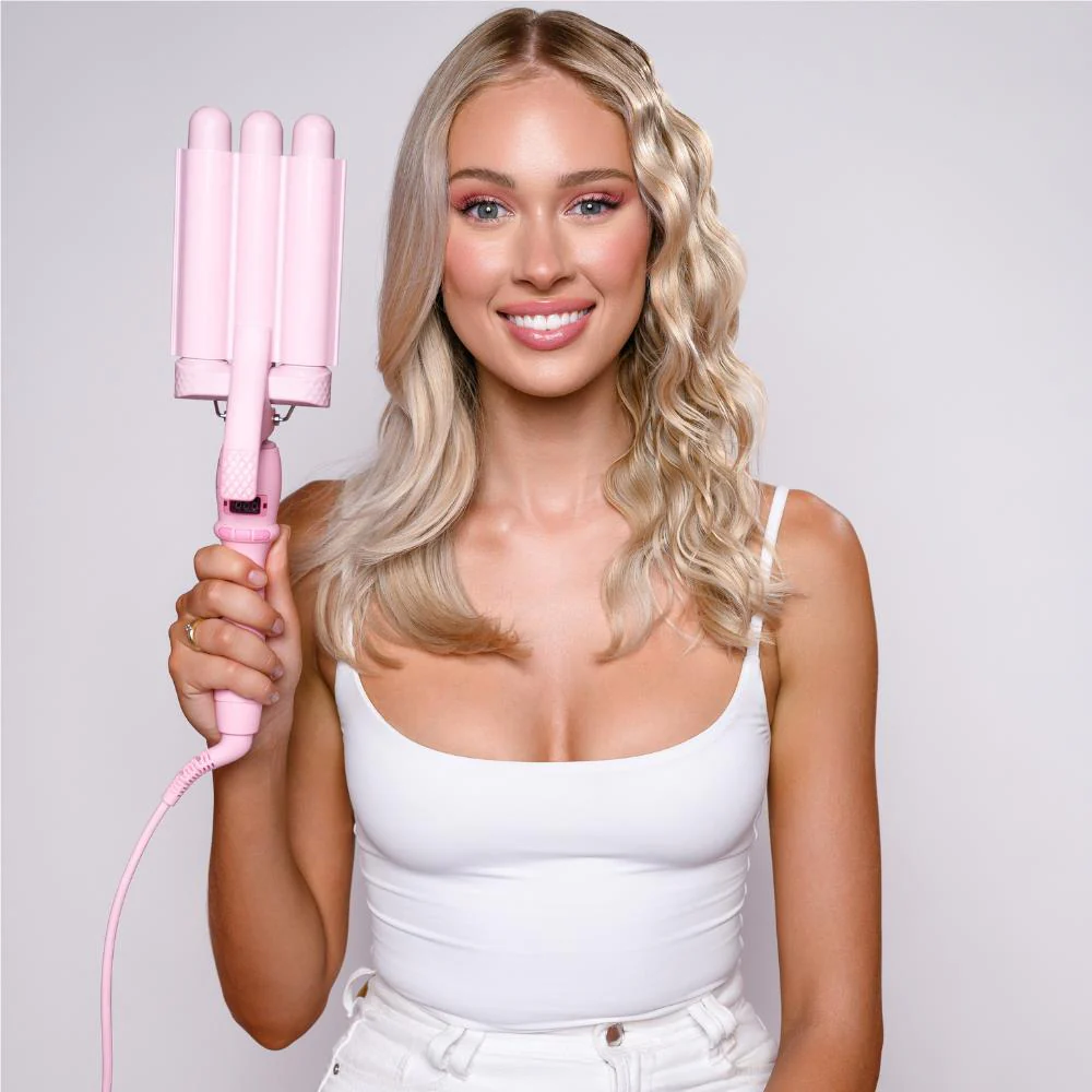 Mini PRO Waver 25mm (Pink) - Image 4