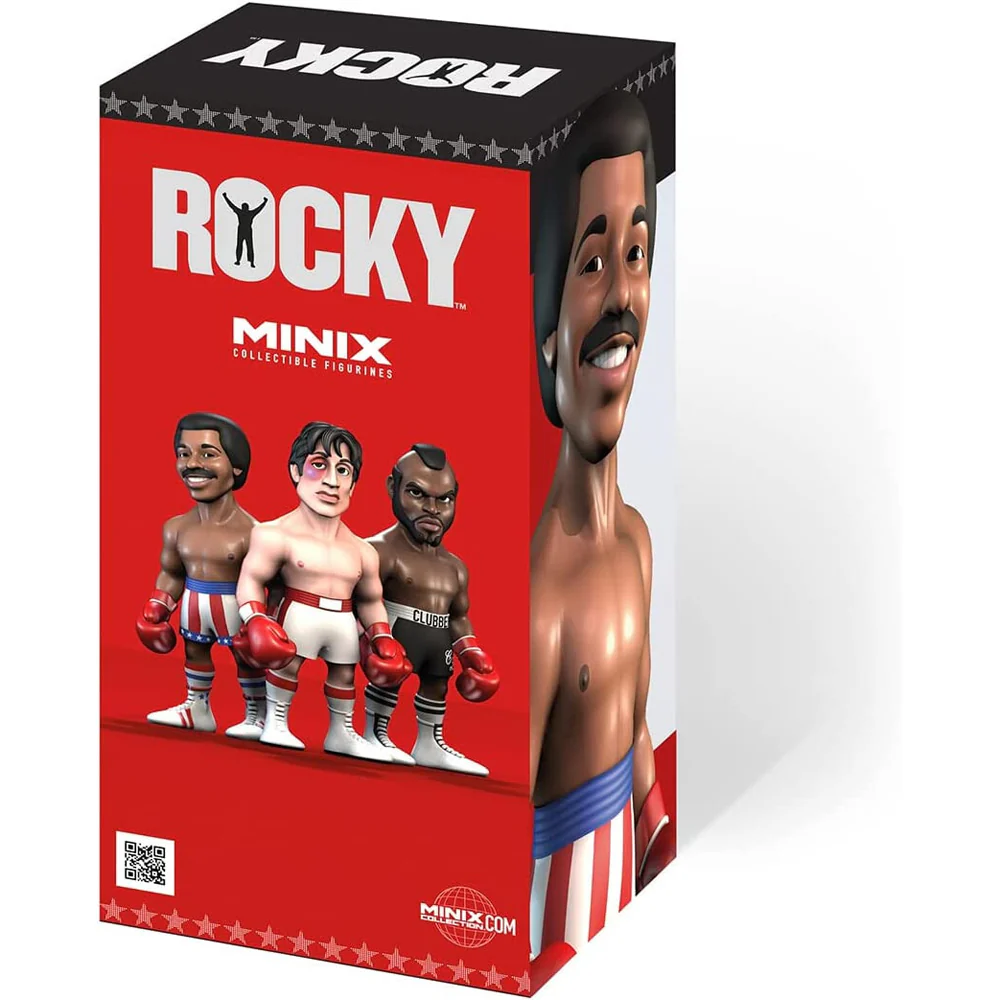 Minix Rocky Apollo Creed 12cm Figurine Vinyl Figure Collectible Display Toy - Image 3