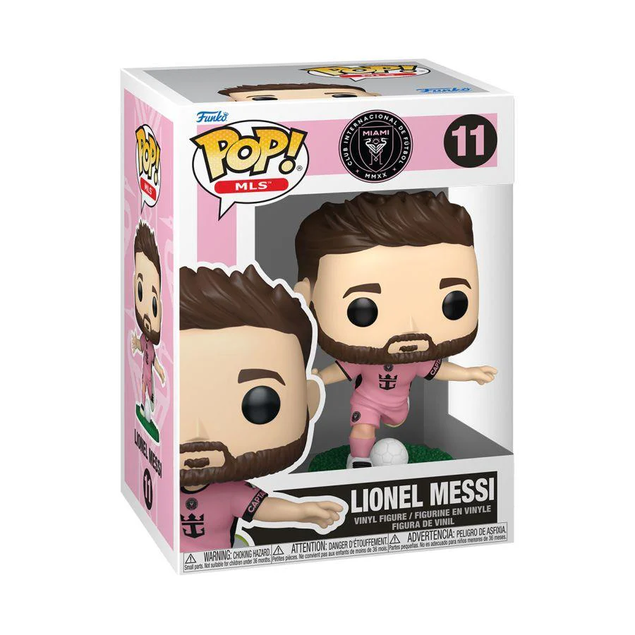 MLS: Inter Miami – Lionel Messi (Pink Kit) Pop! Vinyl - Image 2