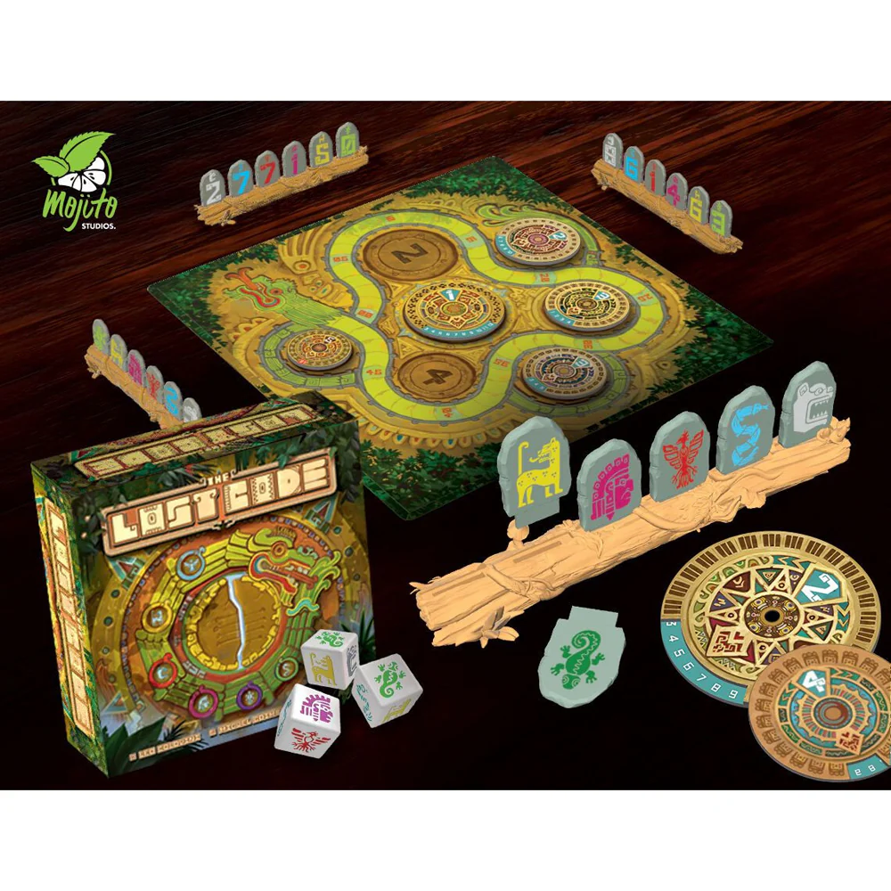 Mojito Studios The Lost Code Tabletop Interactive Stratergy Party Board Game - Image 2