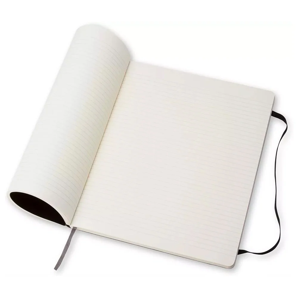 Moleskine Classic Ruled Soft Cover Notebook Extra Large (Black) - Image 3