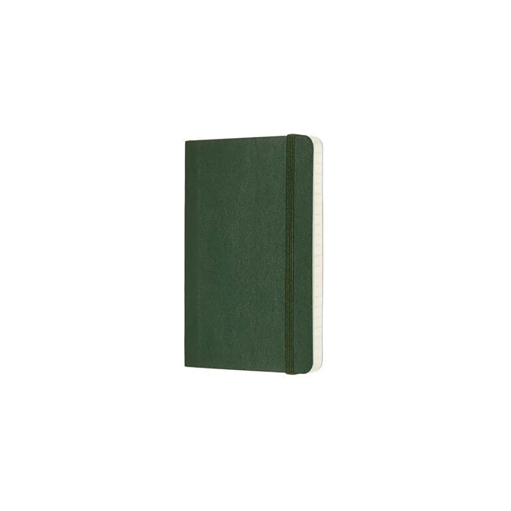 Moleskine Classic Soft Cover Notebook Ruled Pocket (Myrtle Green) - Image 3