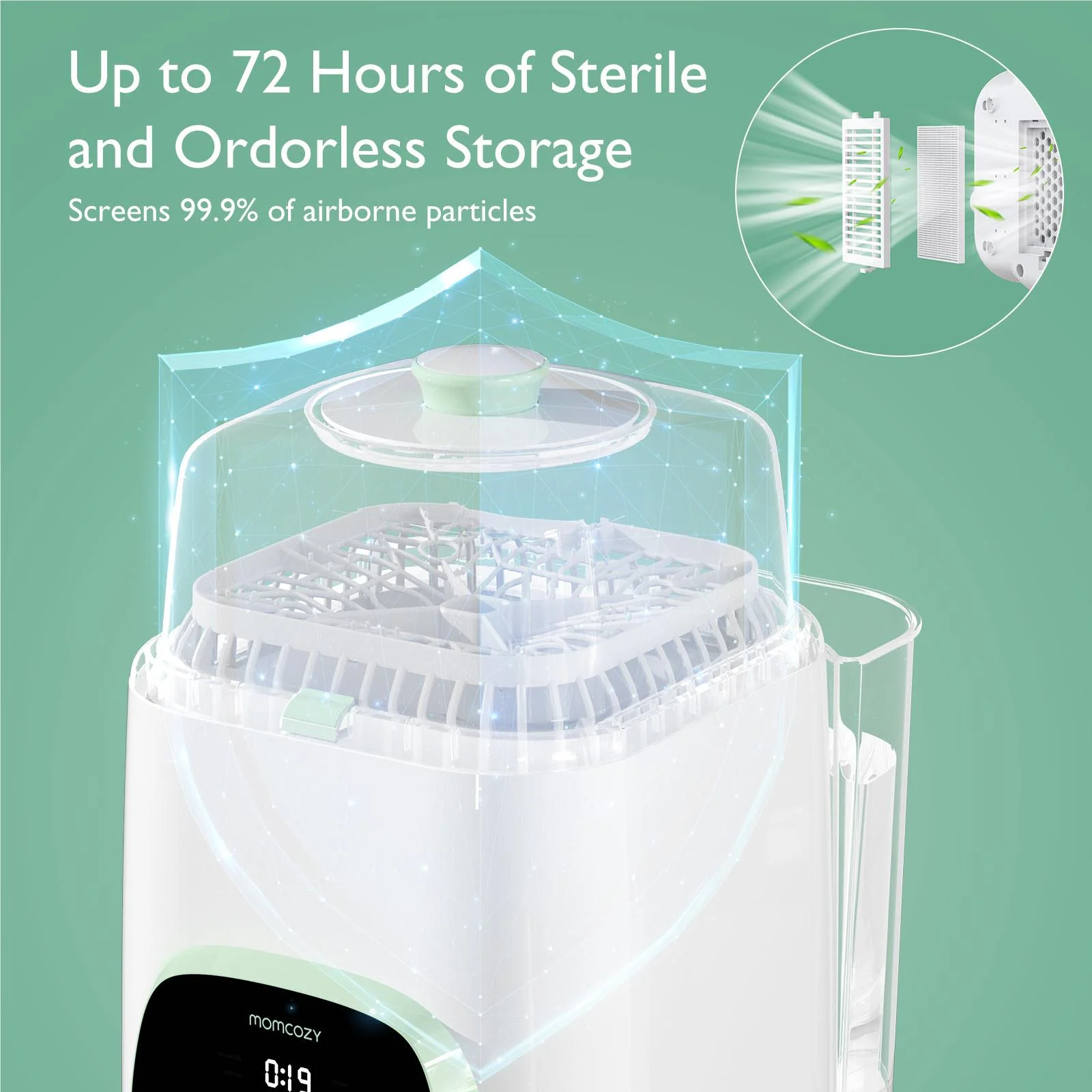 Momcozy KleanPal Pro Baby Bottle Washer - Image 10