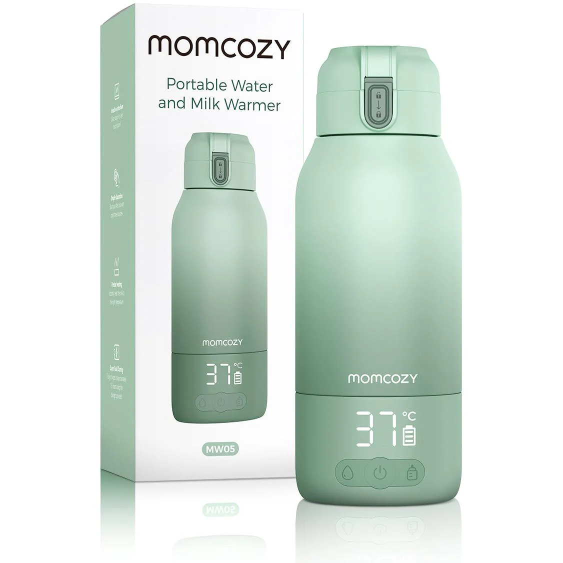 Momcozy Portable Breast Milk & Water Warmer for Travel - Image 2