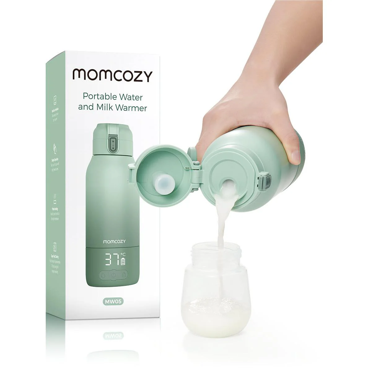 Momcozy Portable Breast Milk & Water Warmer for Travel - Image 3