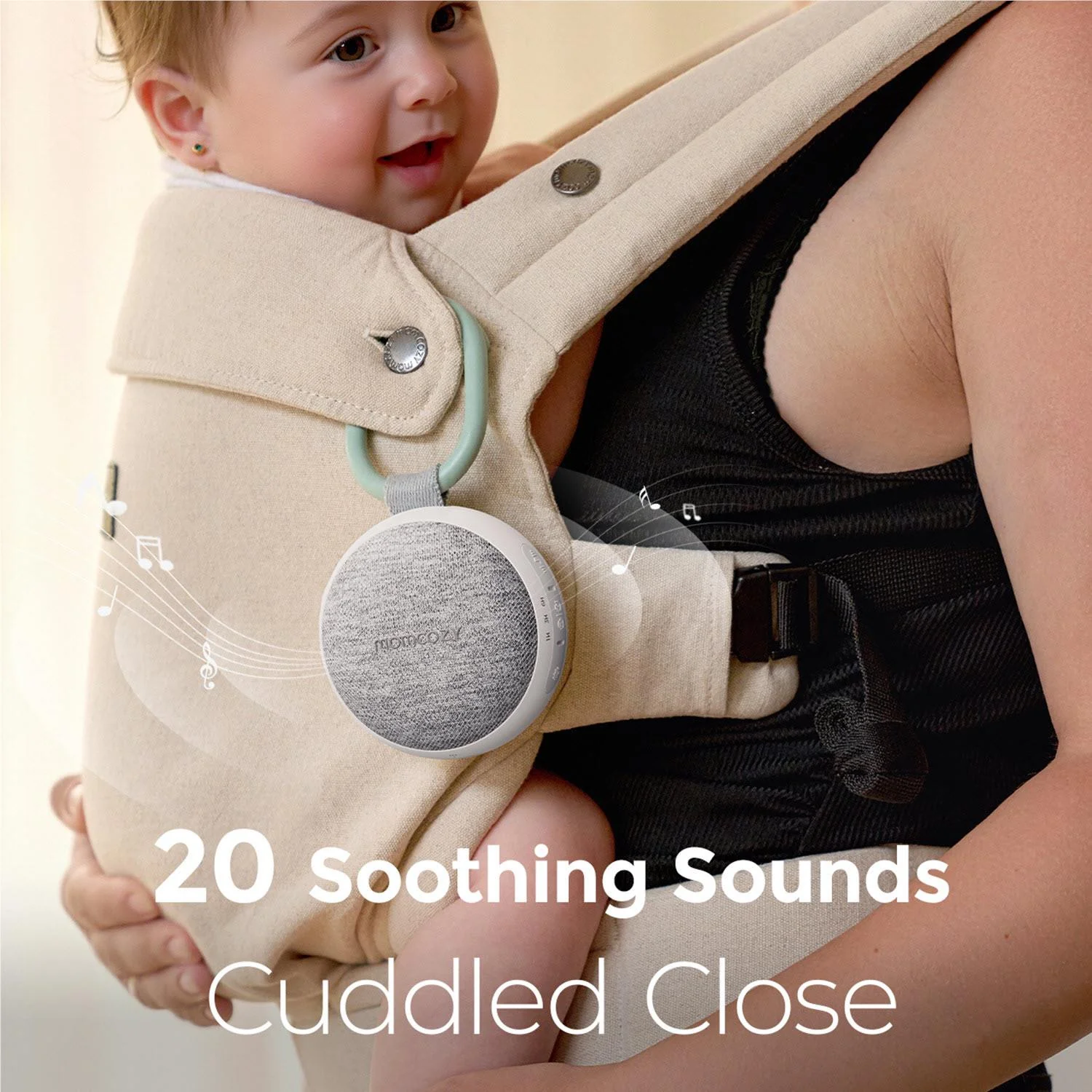 Momcozy Portable Sound Machine with Night Light - Image 6