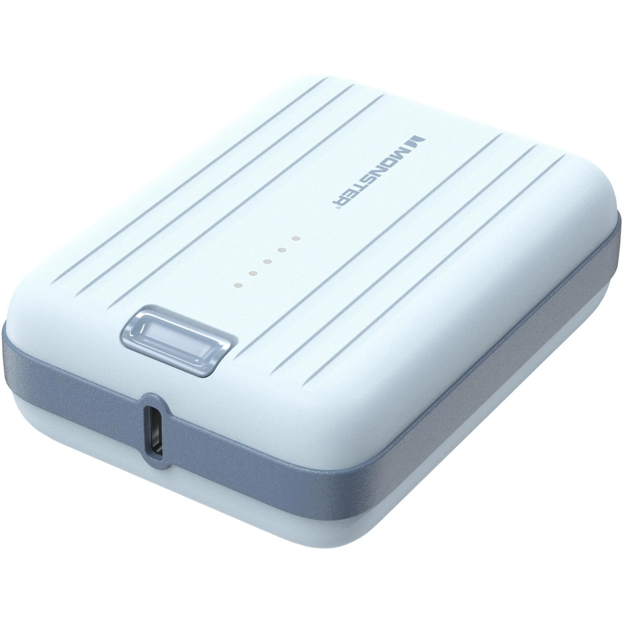 Monster 10K 22.5W Portable Power Bank (Blue) - Image 7