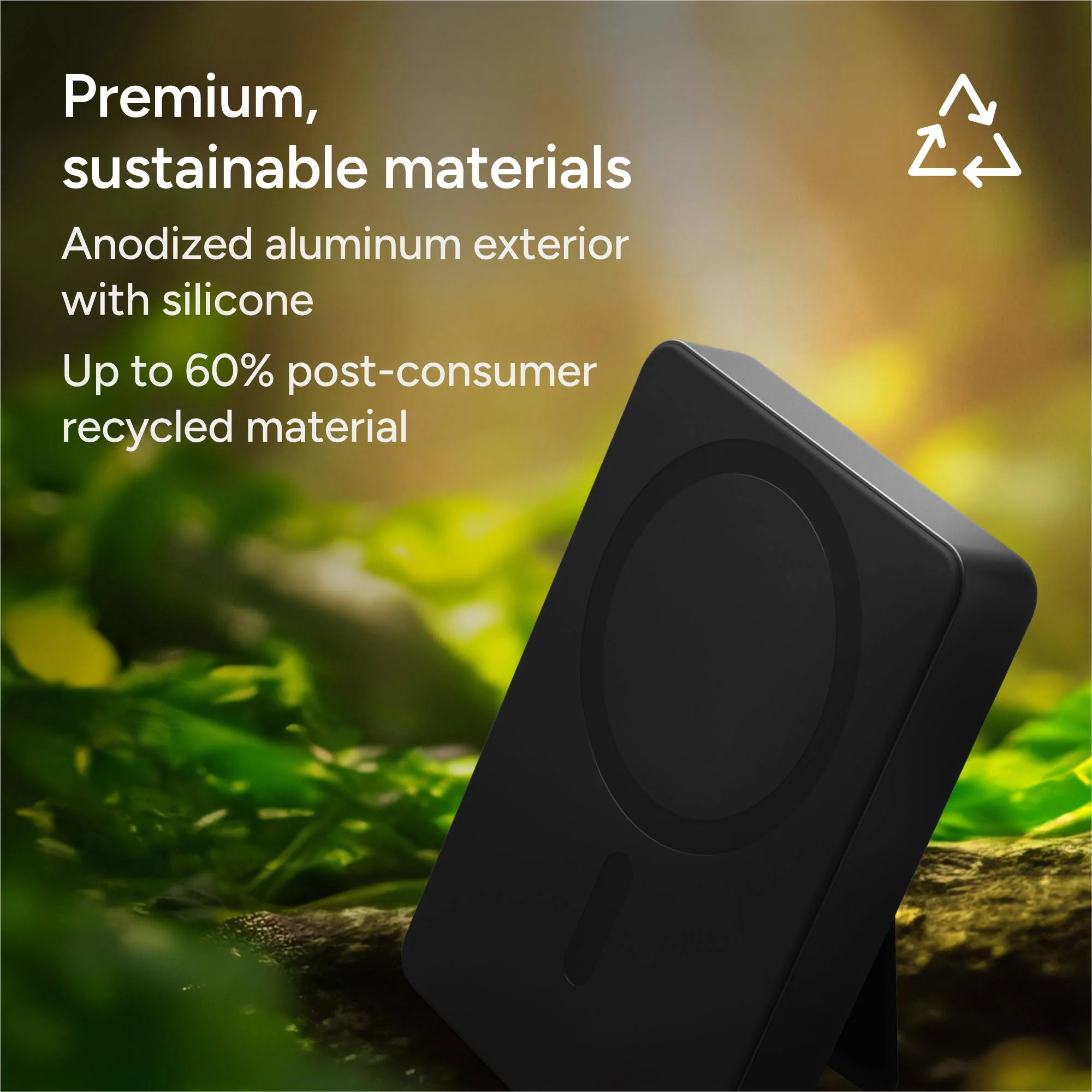mophie Qi2 Wireless 10K PowerStation Mini with Stand (Black) - Image 11