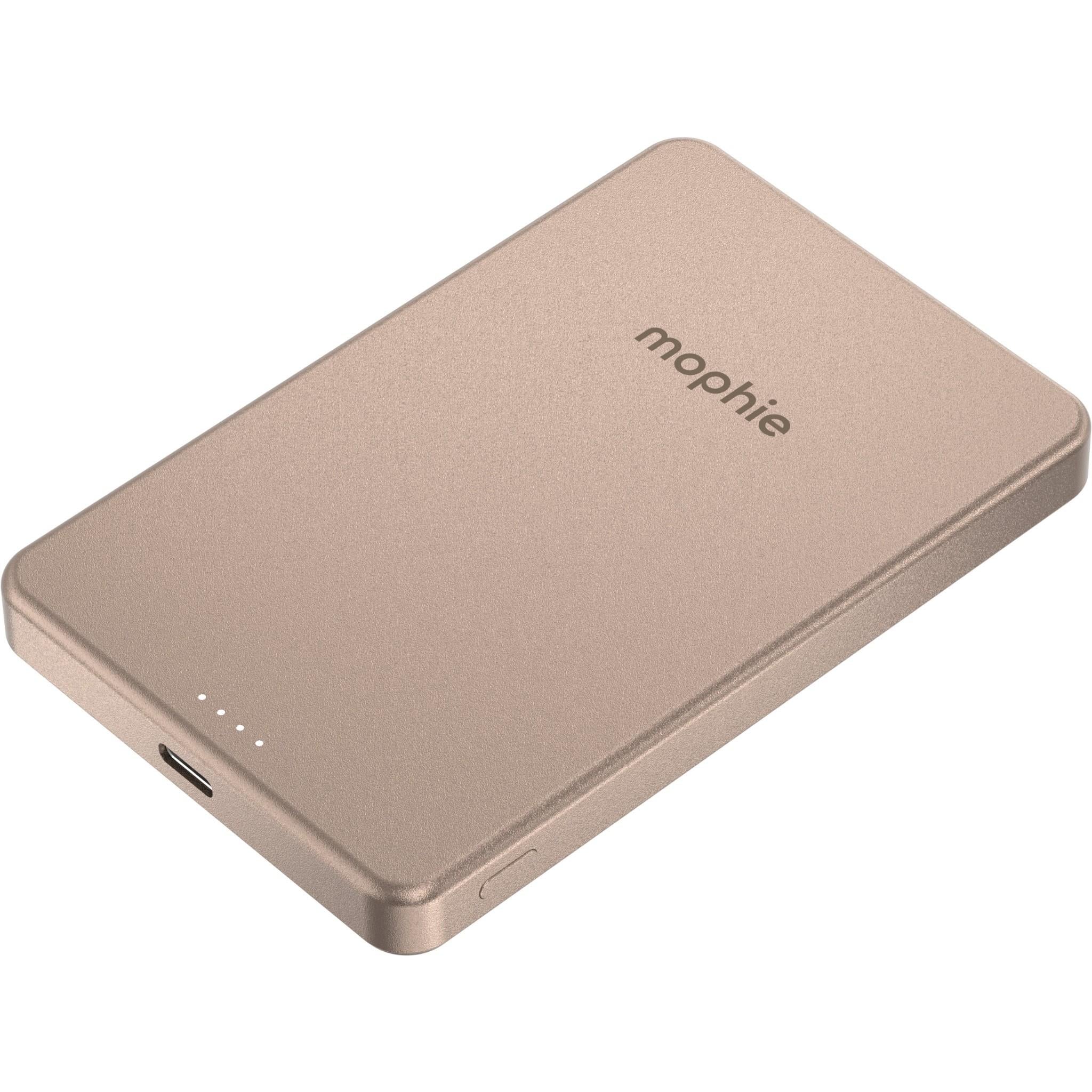 mophie Snap+ Powerstation Mini 5K Magnetic Power Bank (Desert Titanium) - Image 11
