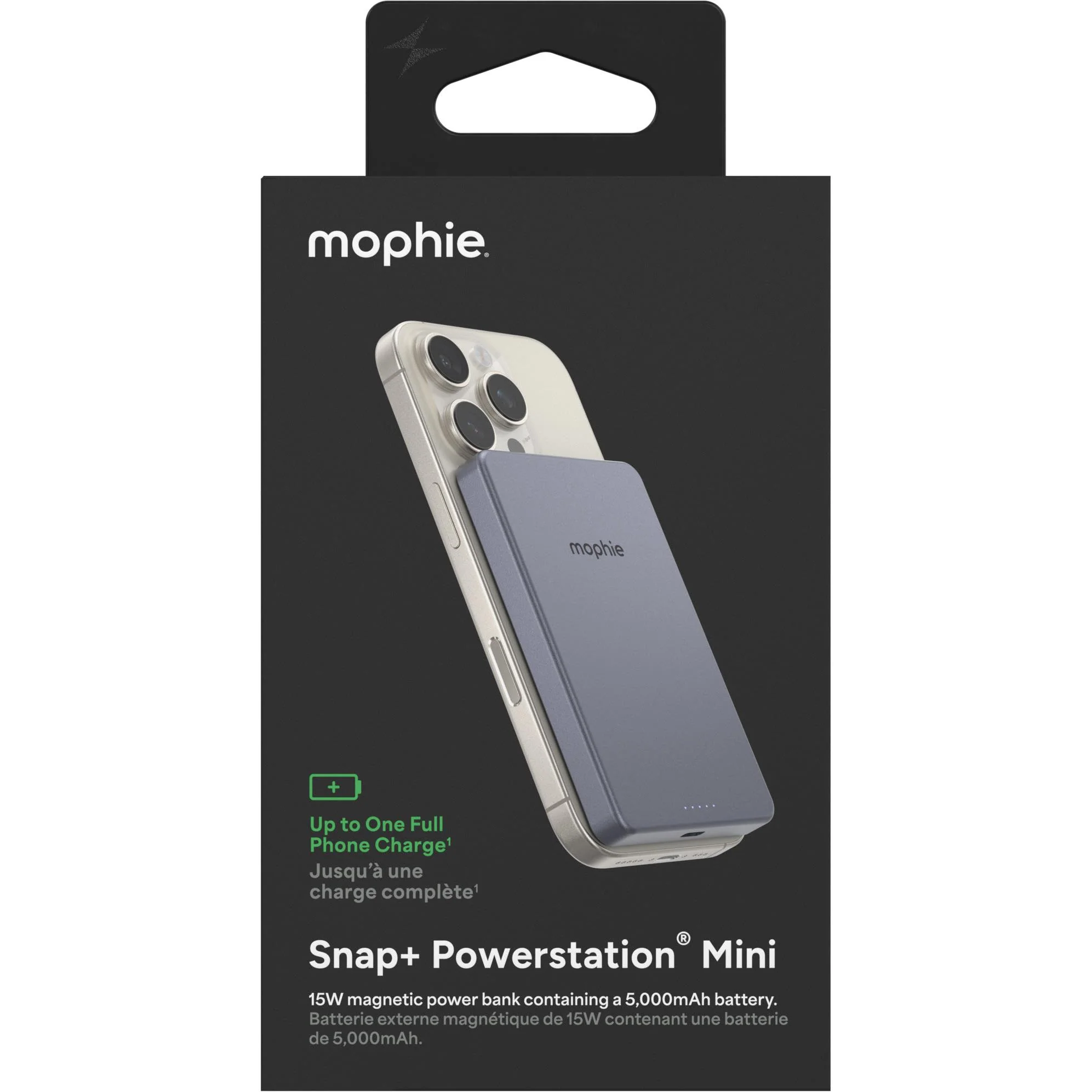 mophie Snap+ Powerstation Mini 5K Magnetic Power Bank (Space Grey) - Image 12