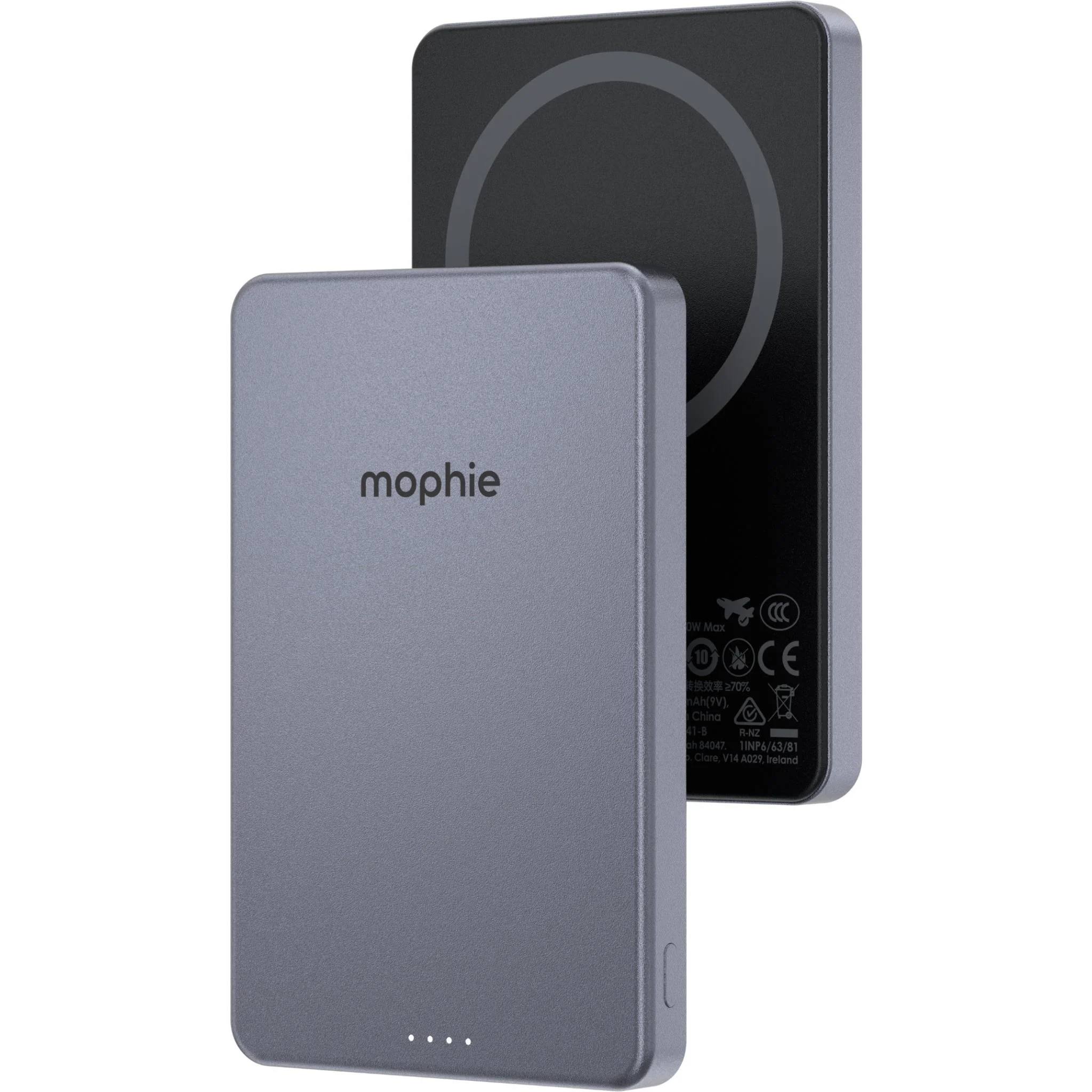 mophie Snap+ Powerstation Mini 5K Magnetic Power Bank (Space Grey) - Image 4