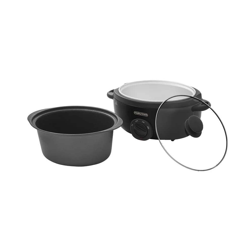 Morphy Richards 6.5L Sear and Stew Slow Cooker (Matte Black) - Image 2